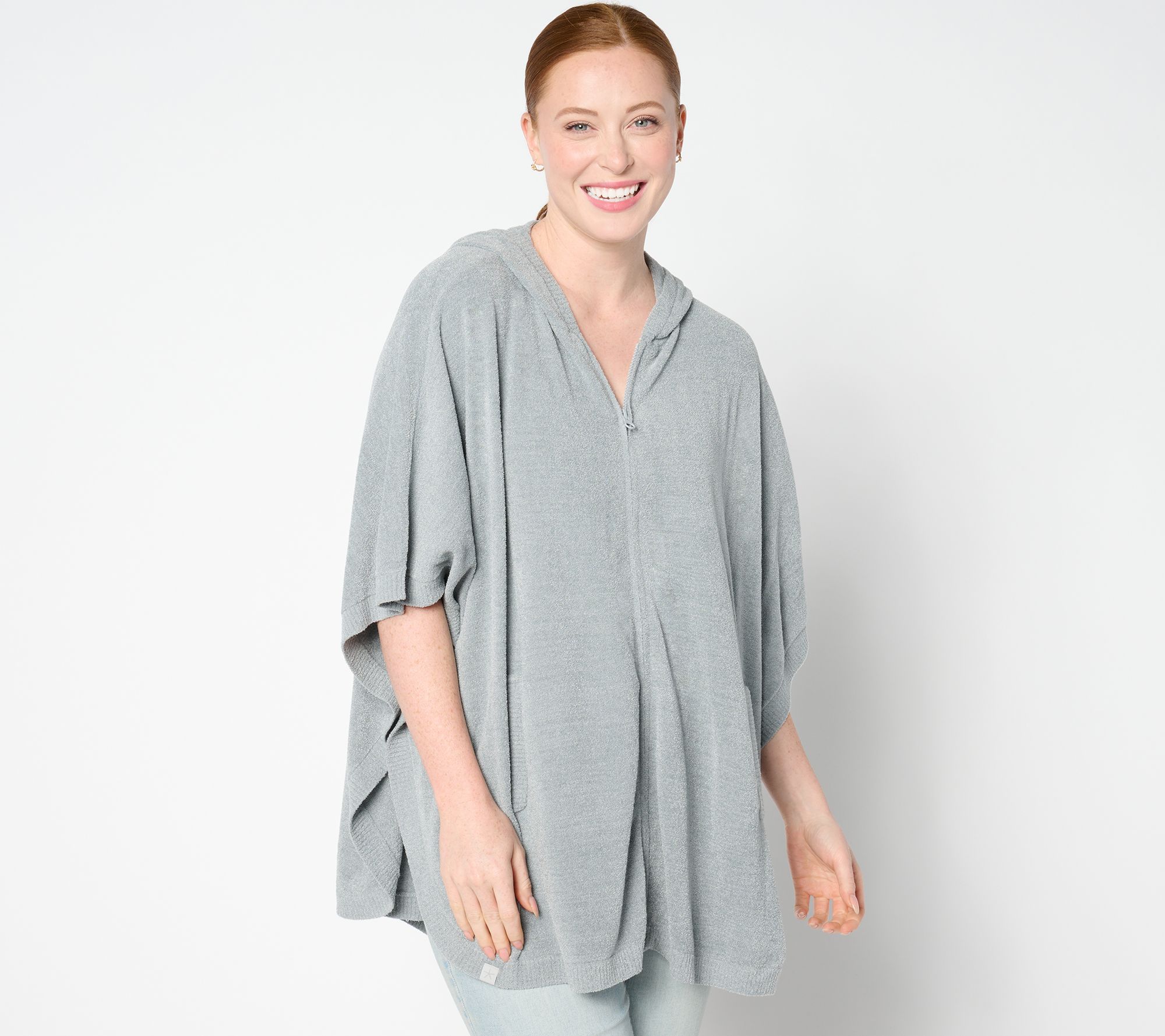 Barefoot Dreams CozyChic Ultra Lite Shirttail Poncho