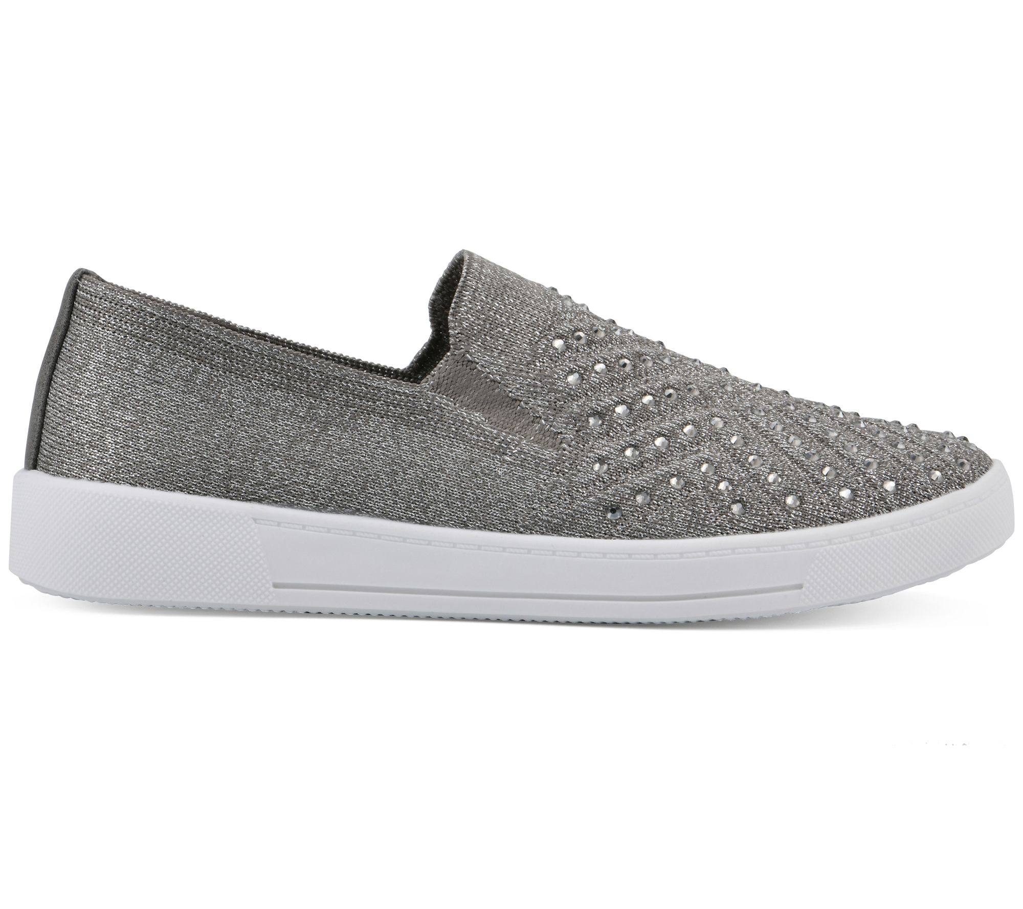 White Mountain Rhinestone Slip-on Sneaker - Upbring