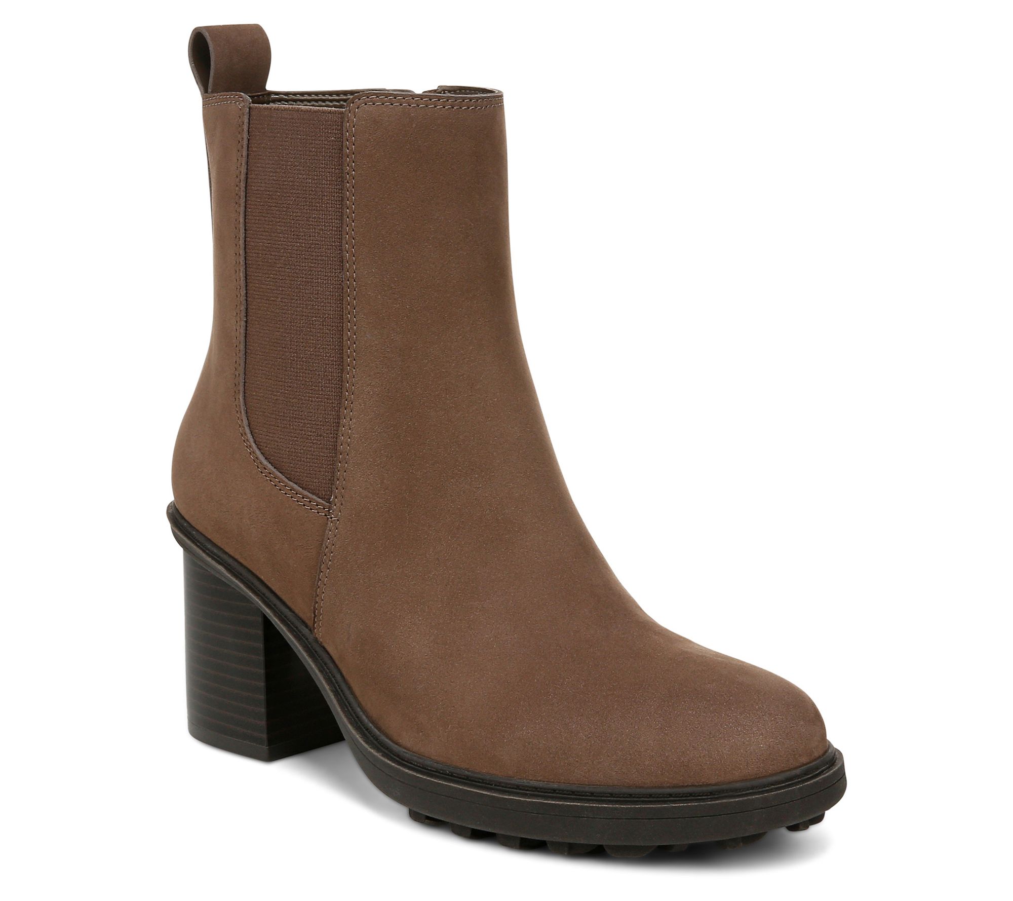 Vionic Leather or Suede Waterproof Ankle Boot - Truckee