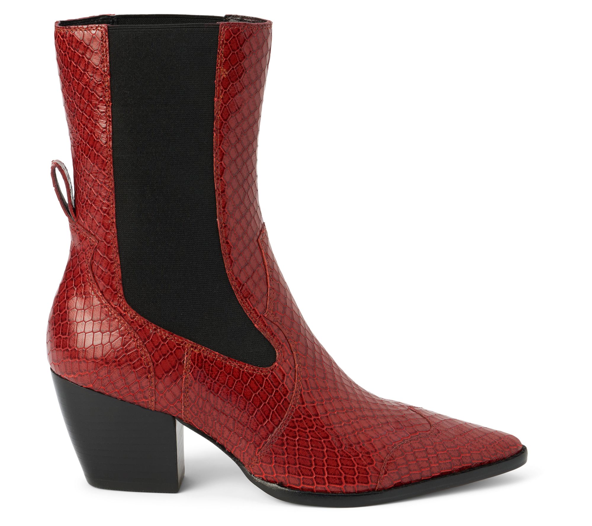 Matisse Leather Pull On Boot- Keith