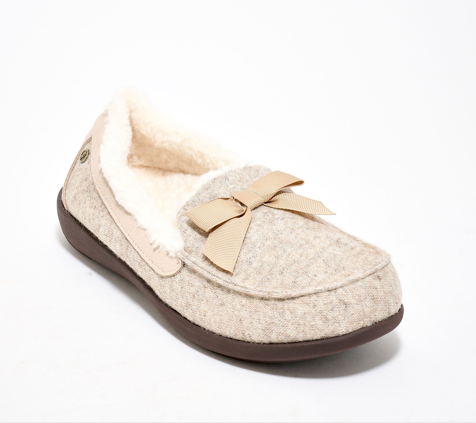 Revitalign Orthotic Cozy-Lined Bow Slipper - Trillium