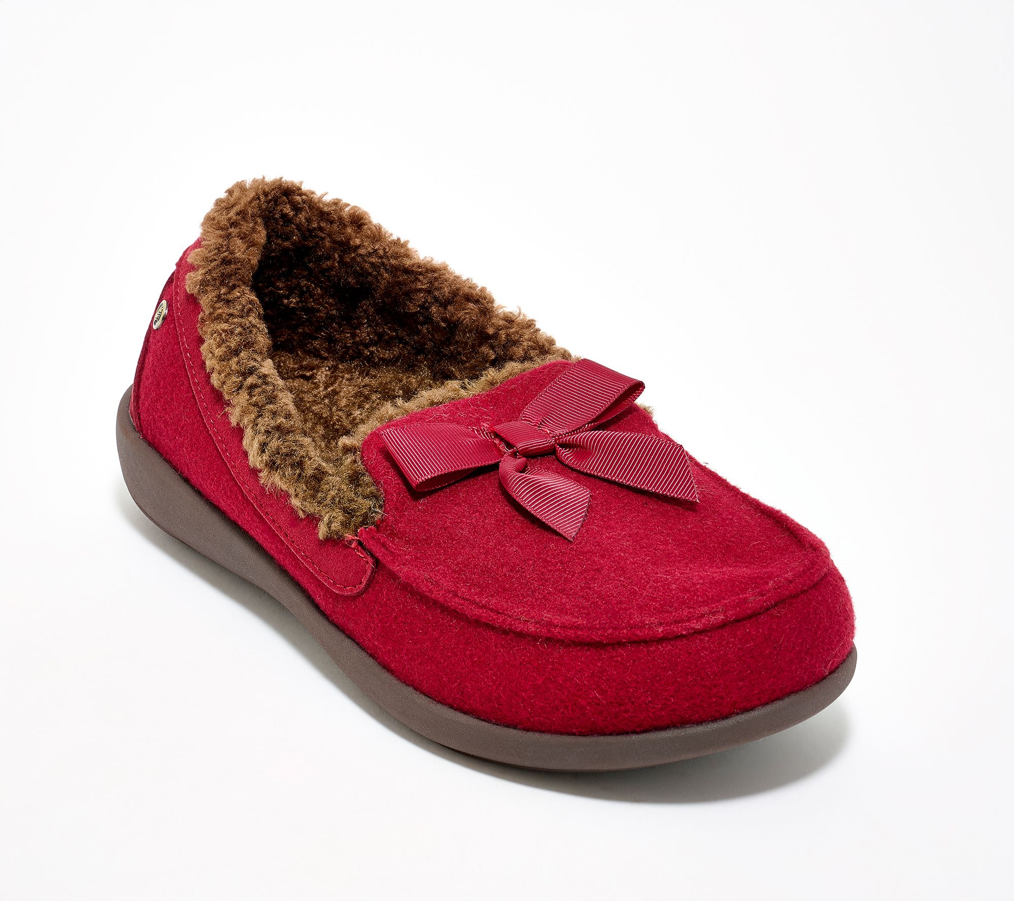 Revitalign Orthotic Cozy-Lined Bow Slipper Trillium