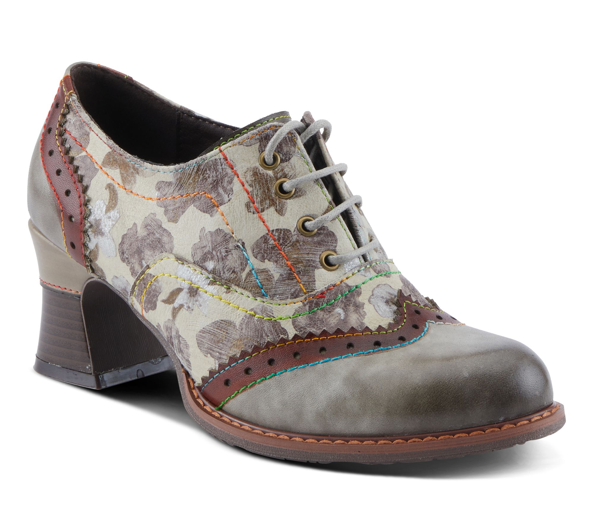 L'Artiste by Spring Step Leather Oxfords - Perrine