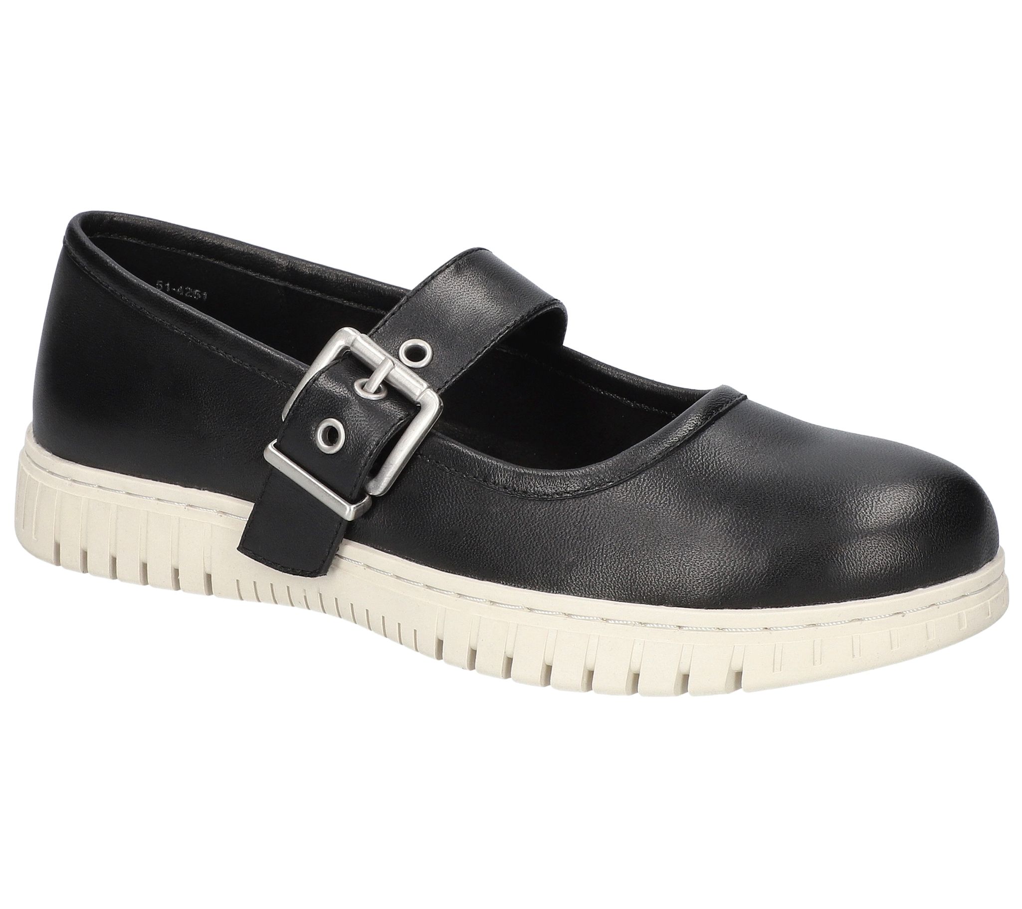 Bella Vita Suede/Leather Mary Janes-Astro