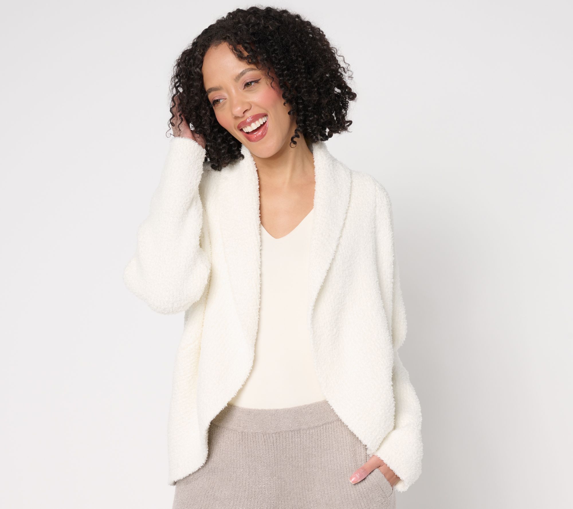 Barefoot Dreams CozyTwist Cocoon Cardigan