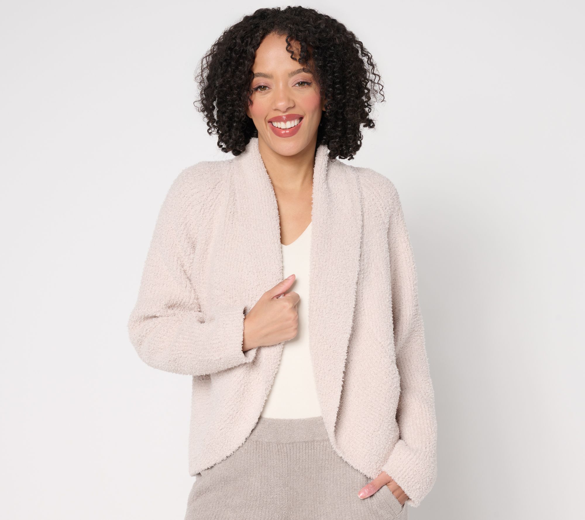 Barefoot Dreams CozyTwist Cocoon Cardigan