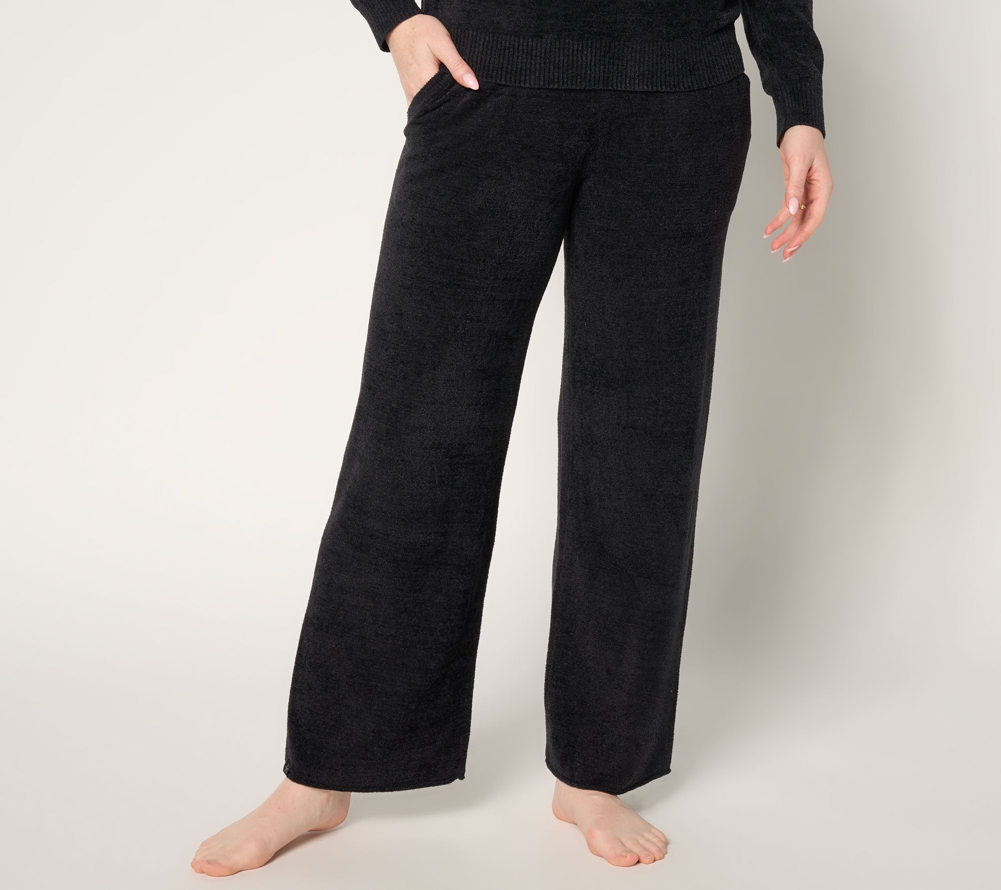 Barefoot Dreams Petite CozyChic Ultra Lite Rolled Edge Ankle Pant