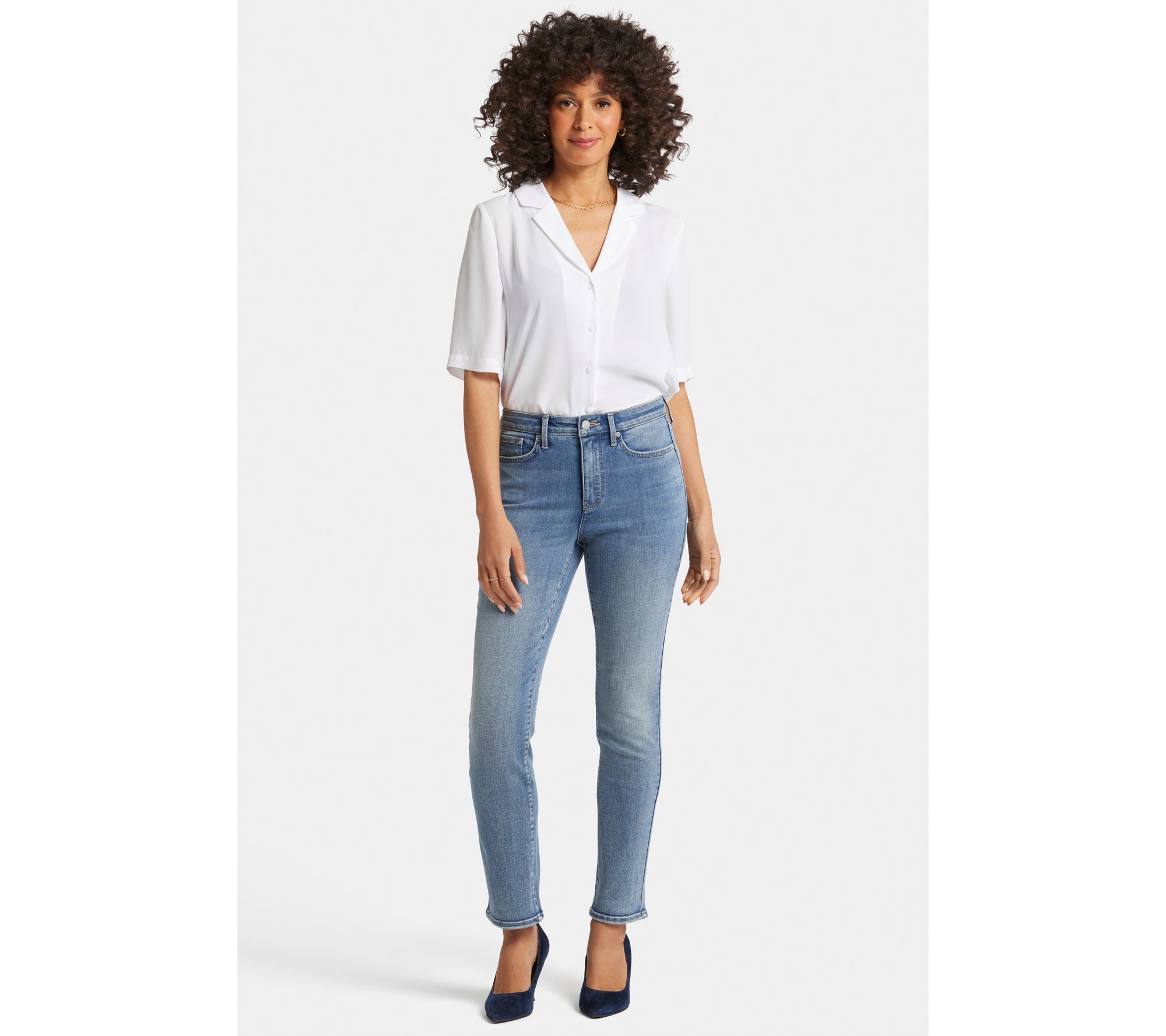 NYDJ High-Rise Sheri 30" Slim Jean