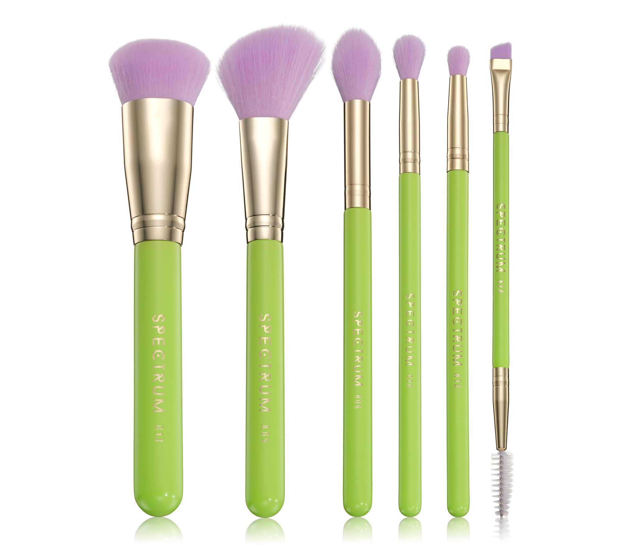 Spectrum 6 piece Cocktail Makeup Brush Set