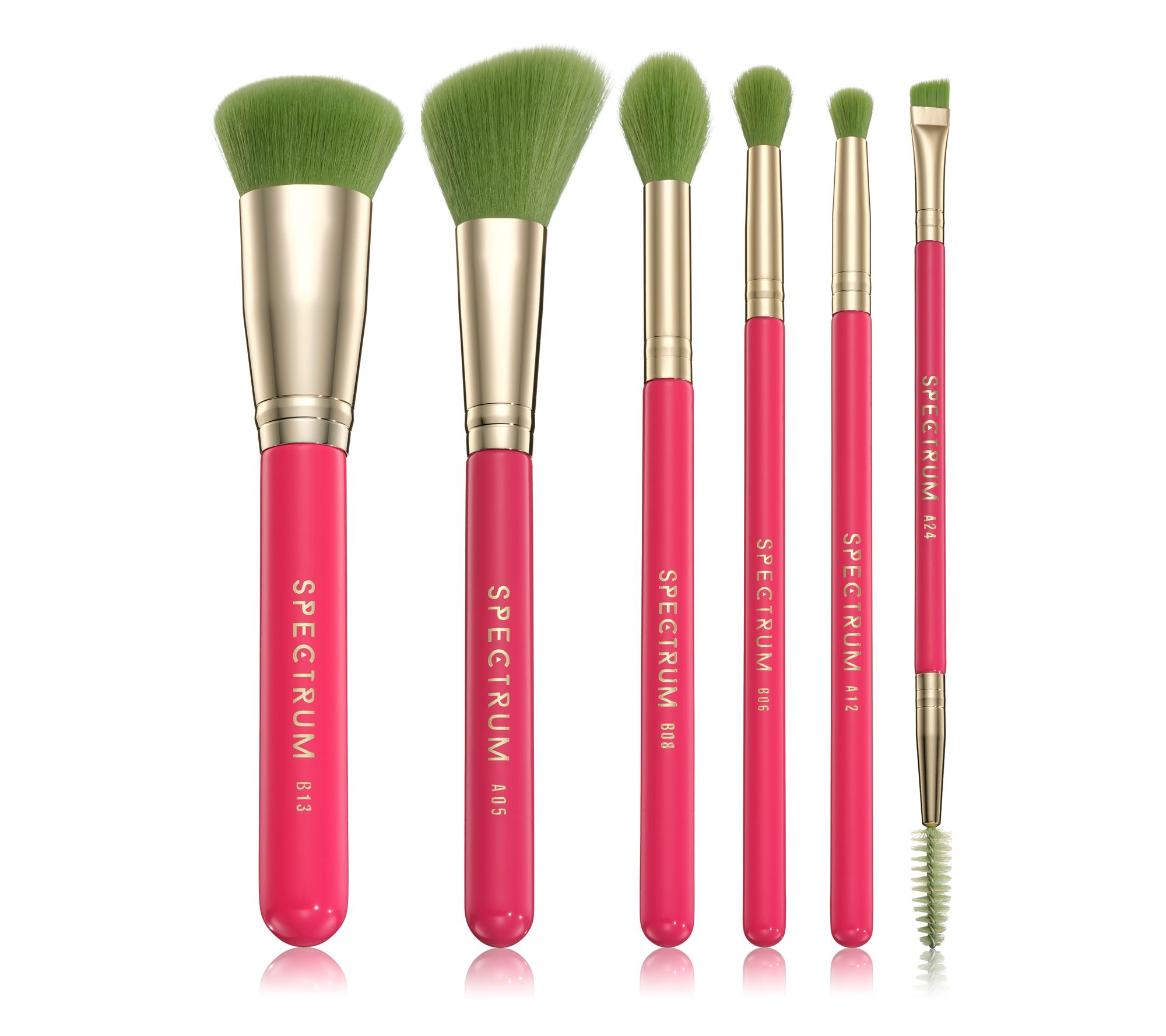 Spectrum 6 piec e Cocktail Make up Brush Set