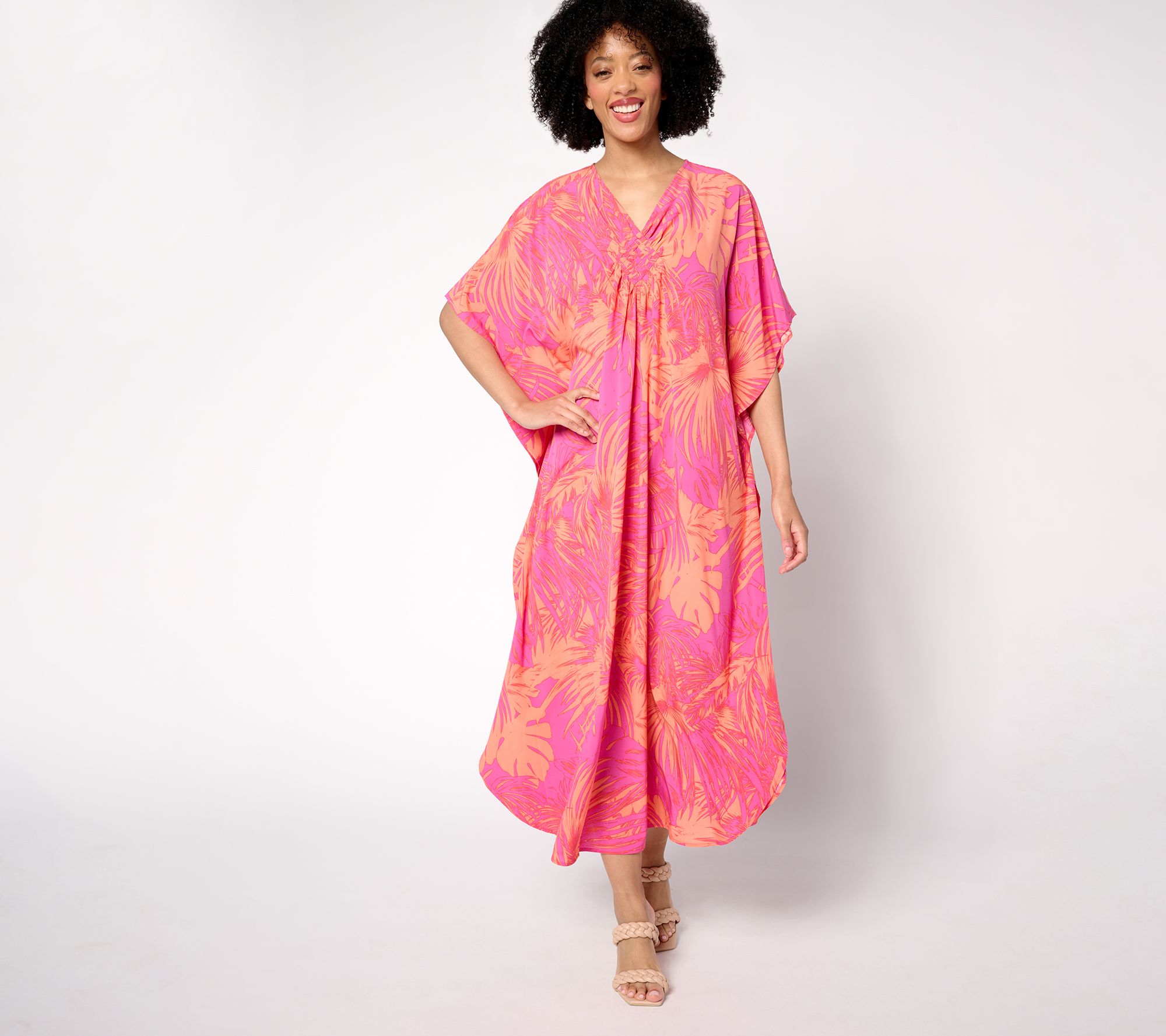 Brandis Dress Out Loud Petite Cheat the Heat Caftan