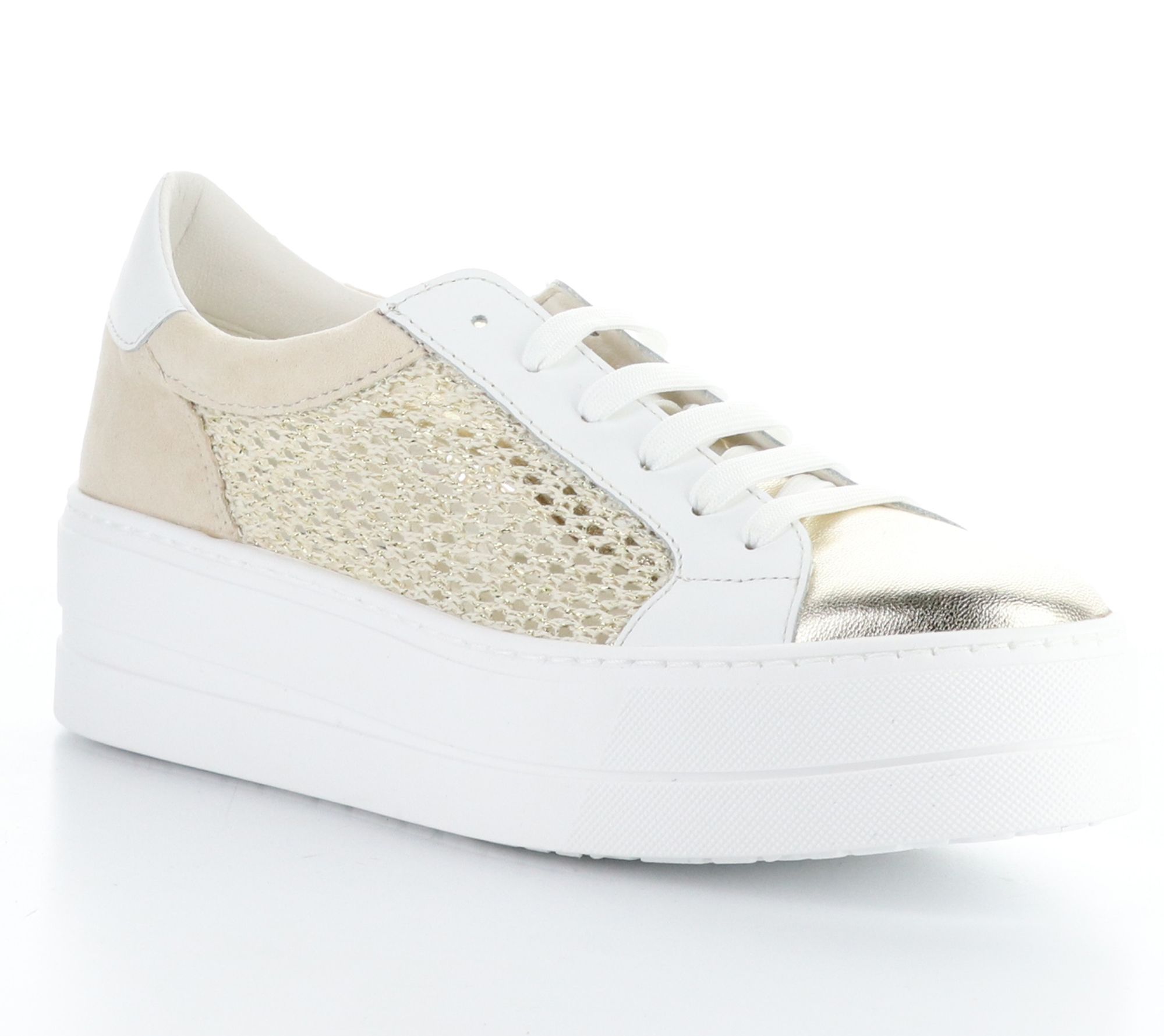 Bos. & Co. Laminado/Mesh Lace Up  Shoe  - Marlo