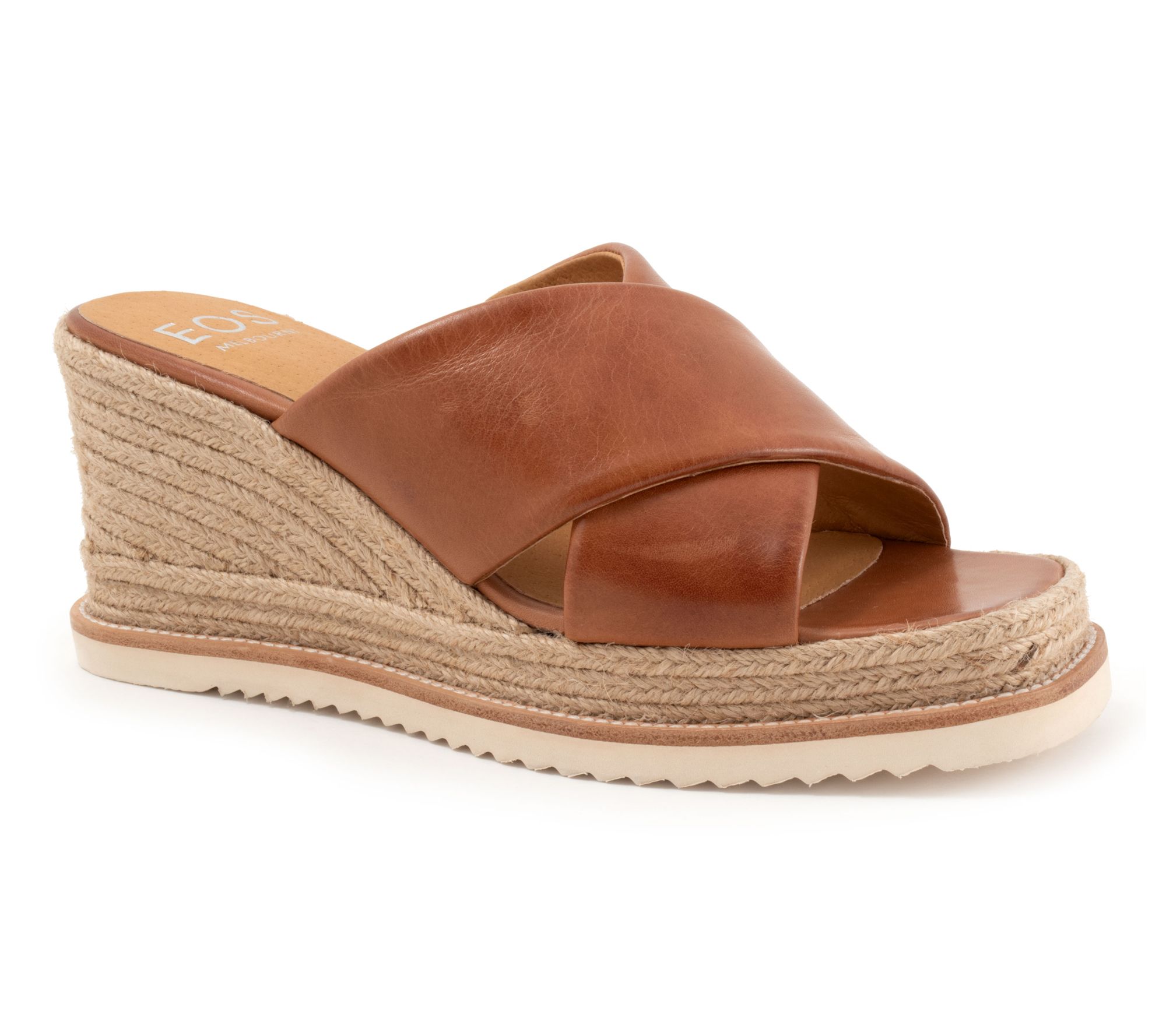 EOS Zelie Wedge Cross Strap Sandal