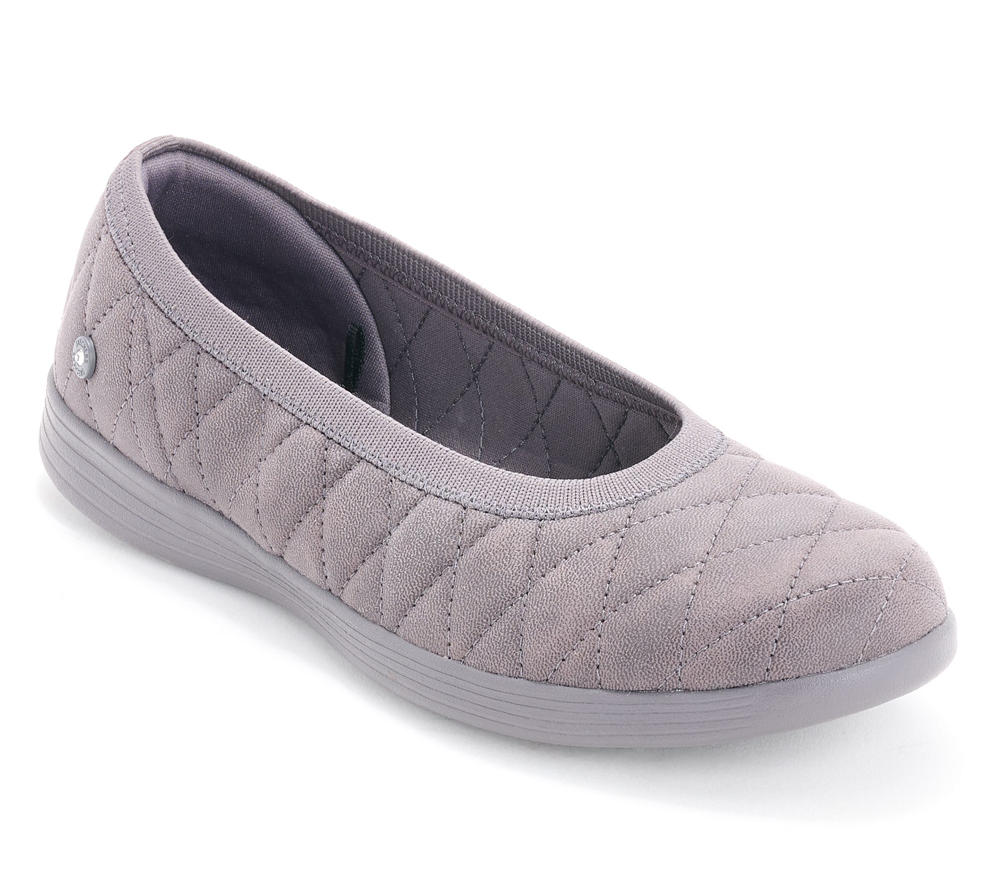 As Is Skechers On-the-GO Vegan Washable QuiltedSkimmers