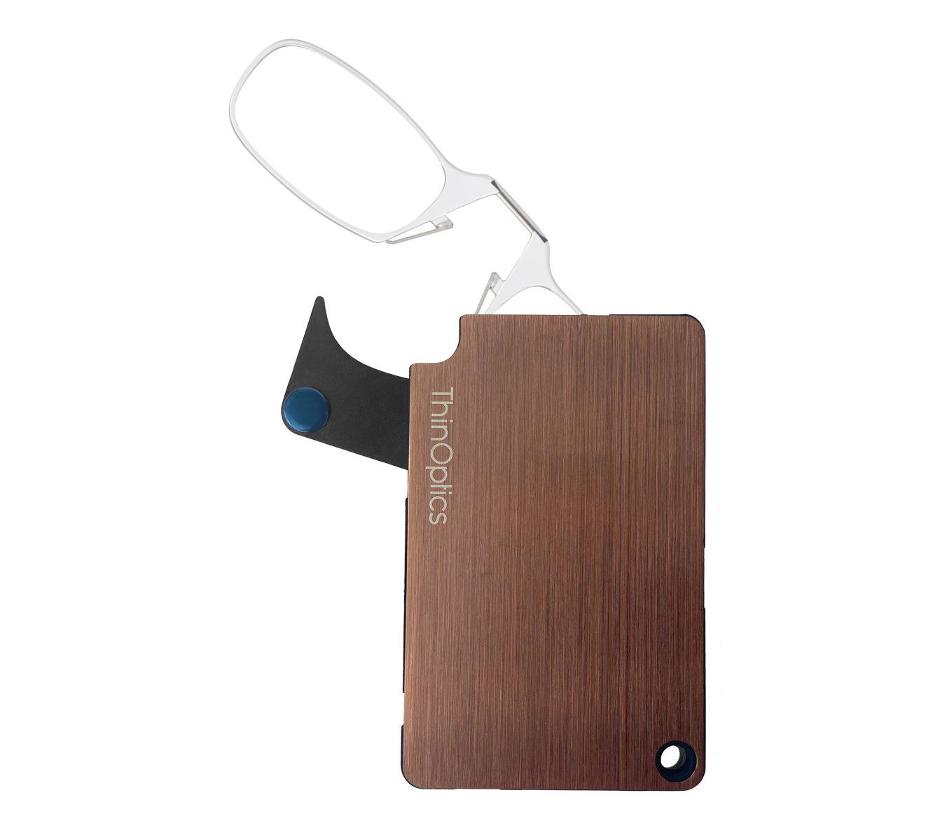 ThinOptics Readers with Rose Gold Wallet