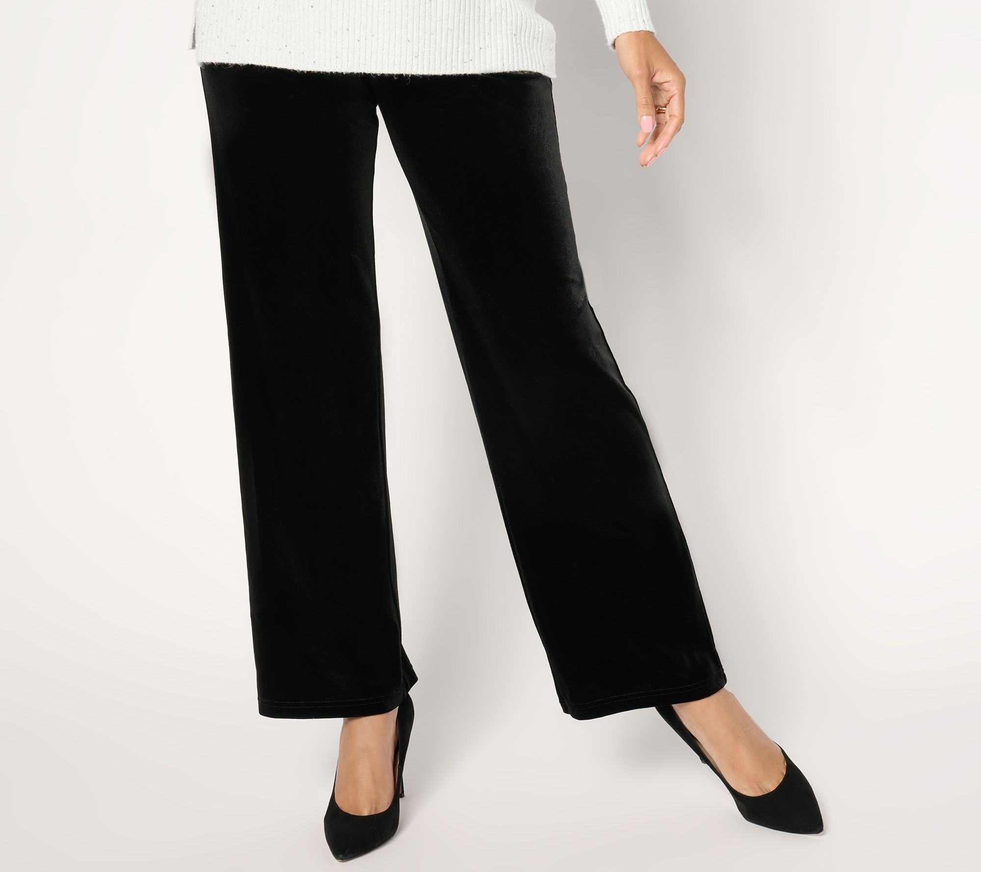 "As Is" Belle by Kim Gravel Petite Bellevet Relaxed Pant