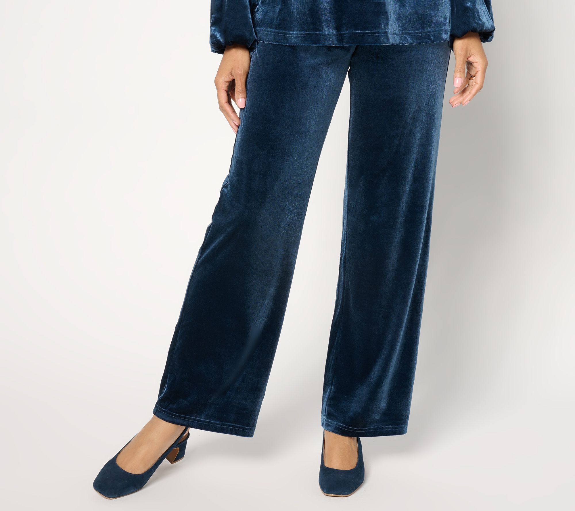 "As Is" Belle by Kim Gravel Petite Bellevet Relaxed Pant