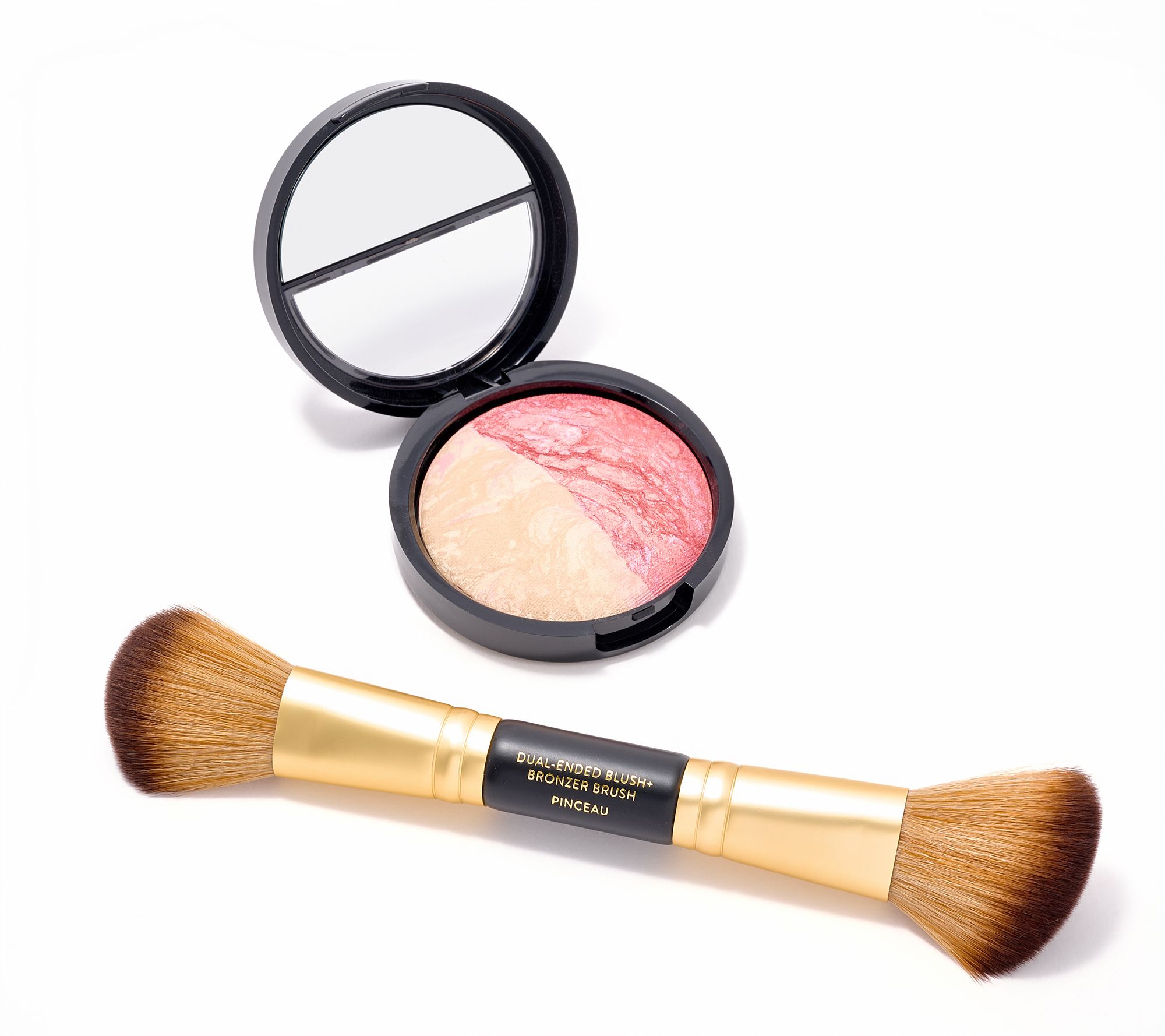  Laura Geller Baked Foundation & Blush Split Pan with Brush