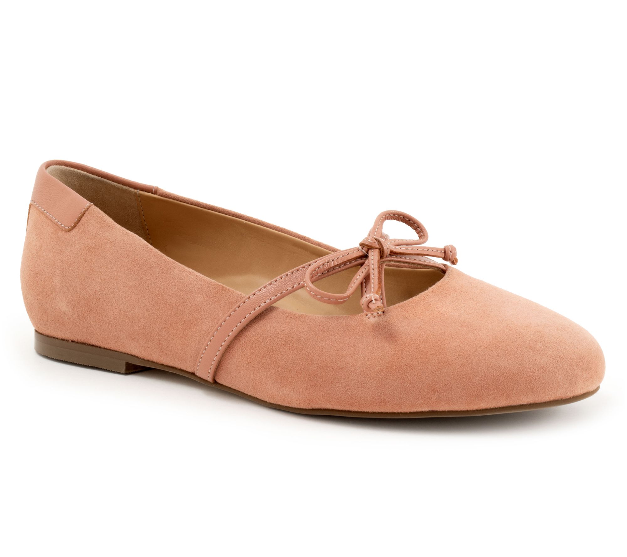 Trotters Carissa Leather Flat