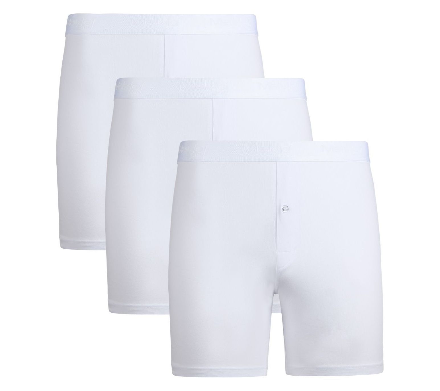 Memoi Men's Set of 3 Classic Fit Boxer Shorts