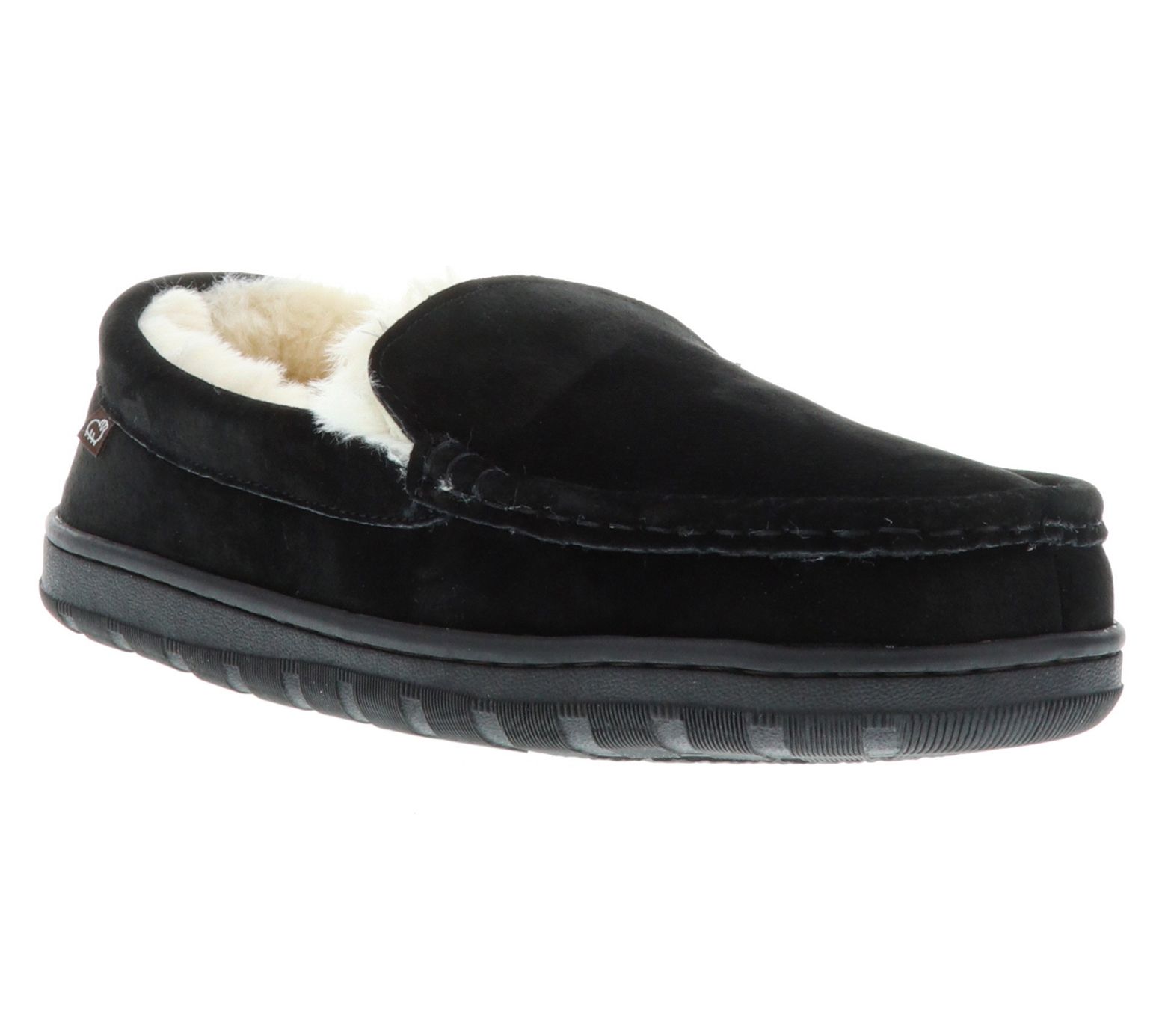 Lamo Suede Moccasin Slippers - Harrison Moc