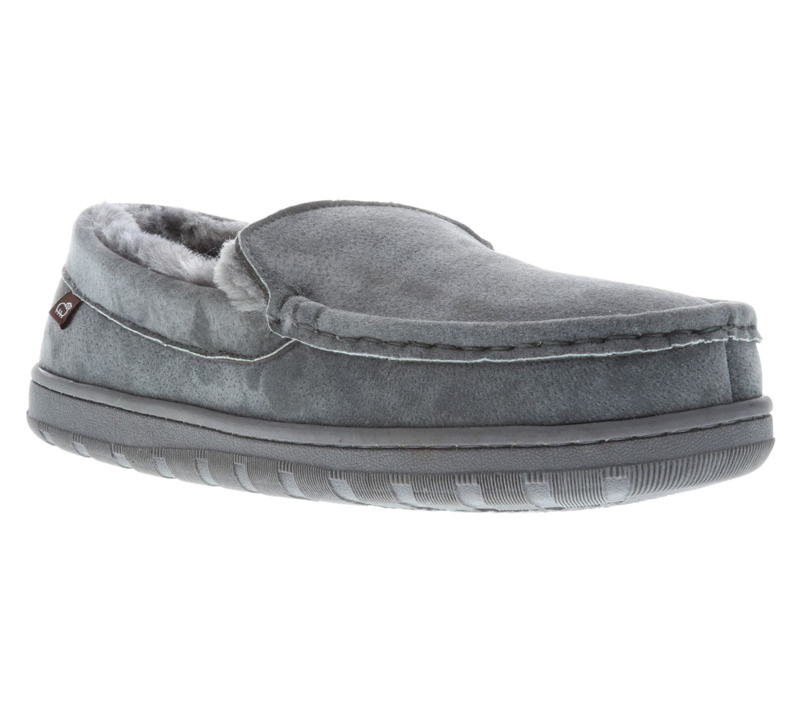 Lamo Suede Moccasin Slippers - Harrison Moc