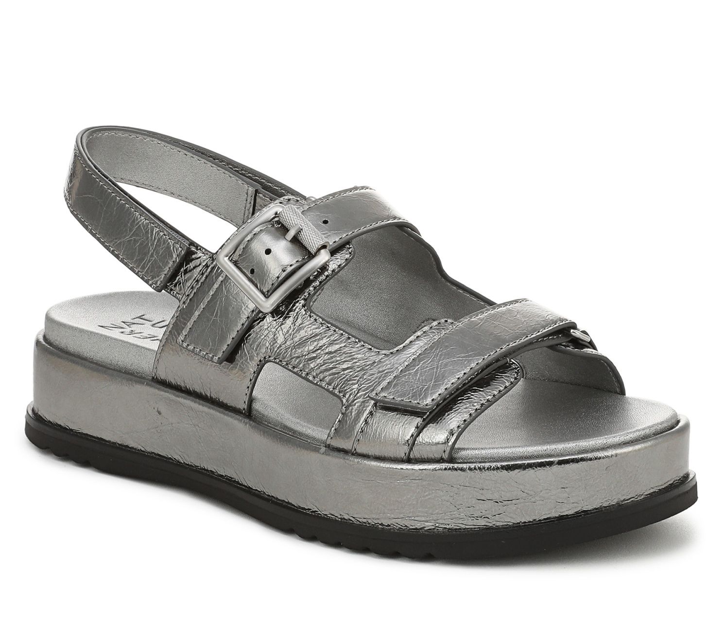 Naturalizer Leather Slingback Platform Sandals- Ziva
