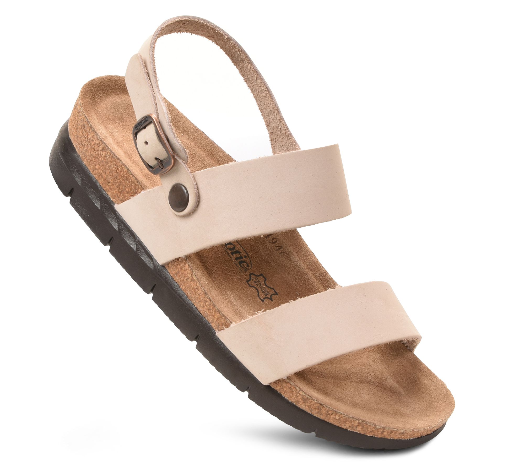 Aerothotic Tori Casual Comfy Leather Platform Sandals