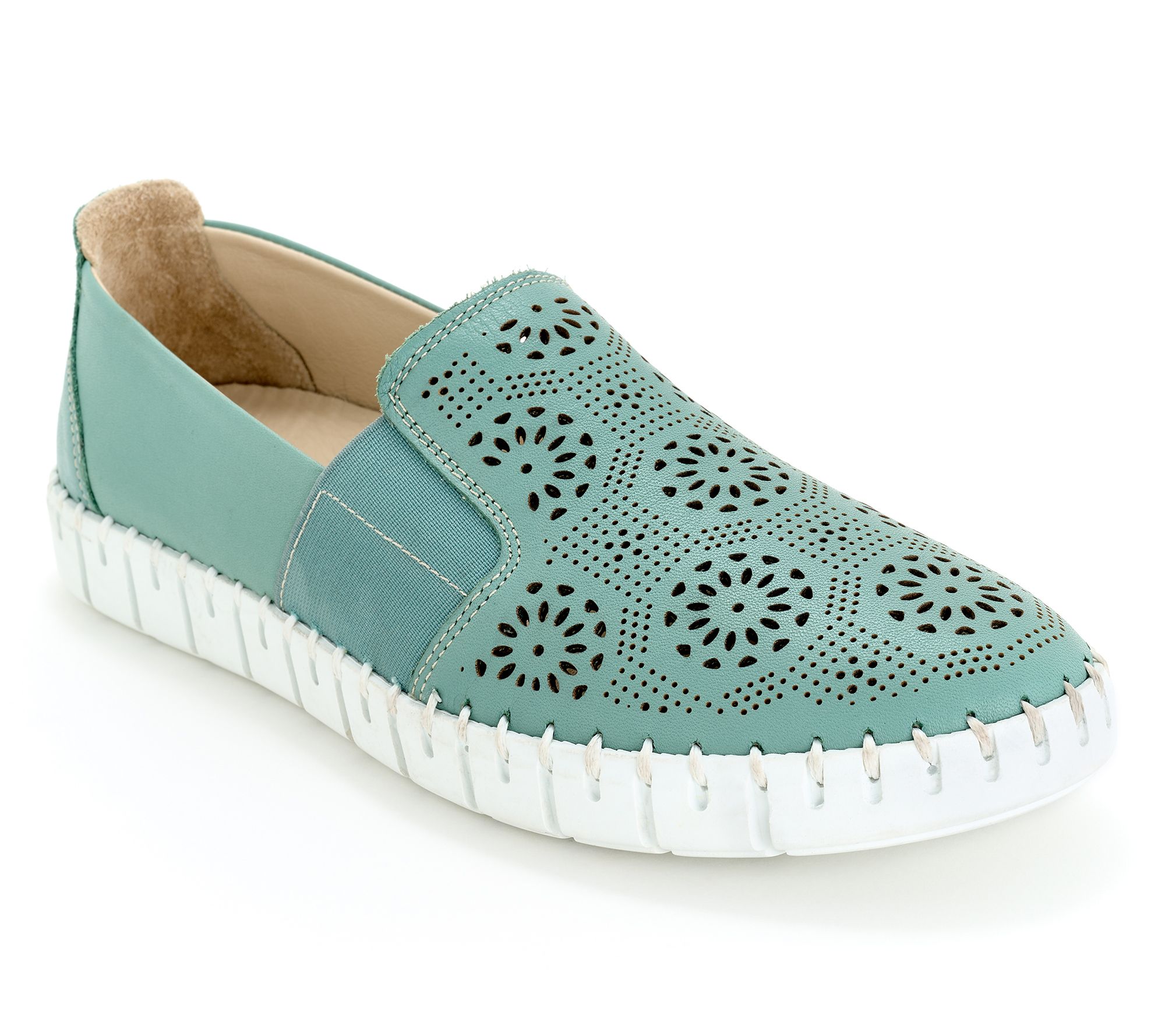 "As Is" Miz Mooz Leather Slip-Ons - Mikah
