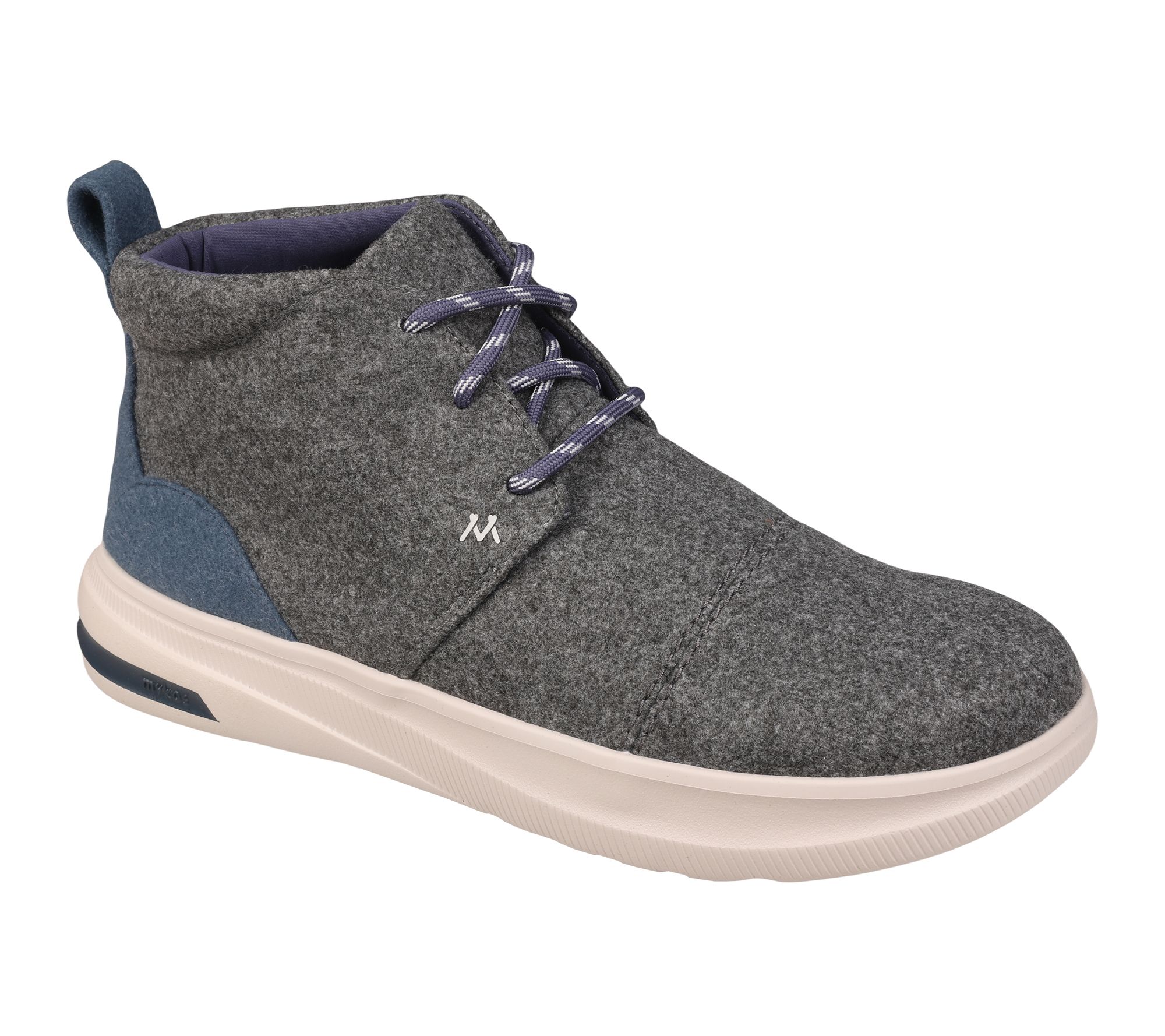 Mykos Lace Up Wool & Suede Sneakers - Koen