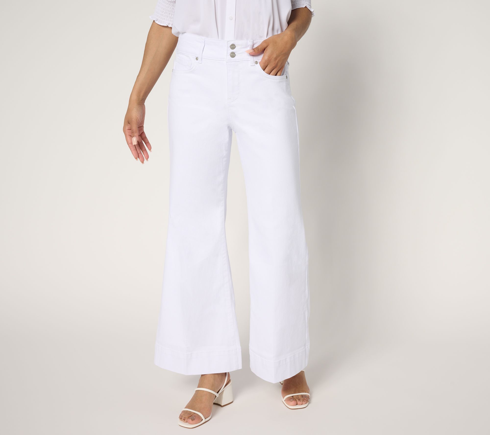 "As Is" NYDJ Mia Palazzo Ankle Jean- Indigo or Color Washes