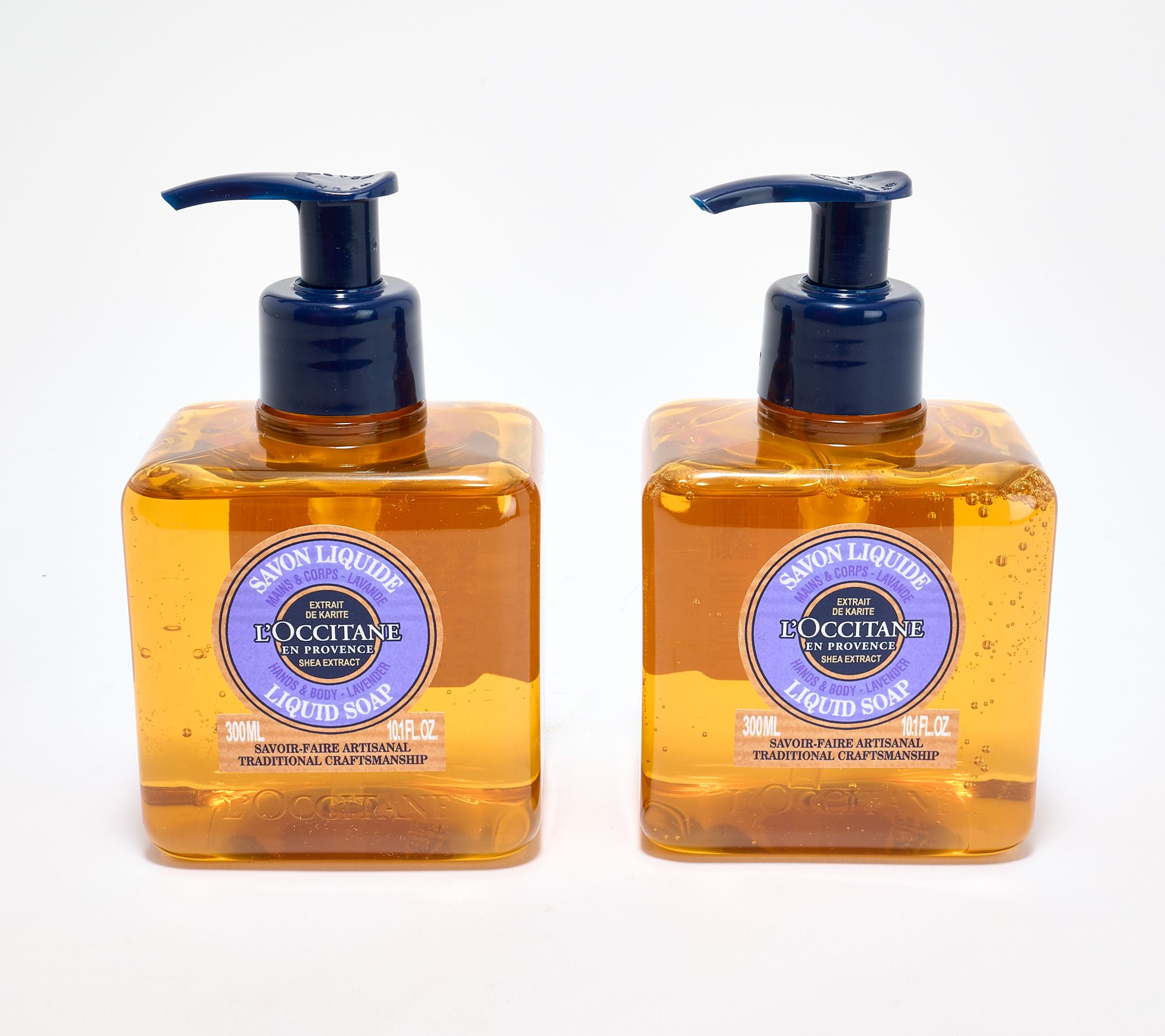 L'Occitane Shea Lavender Hand Soap 10oz Duo