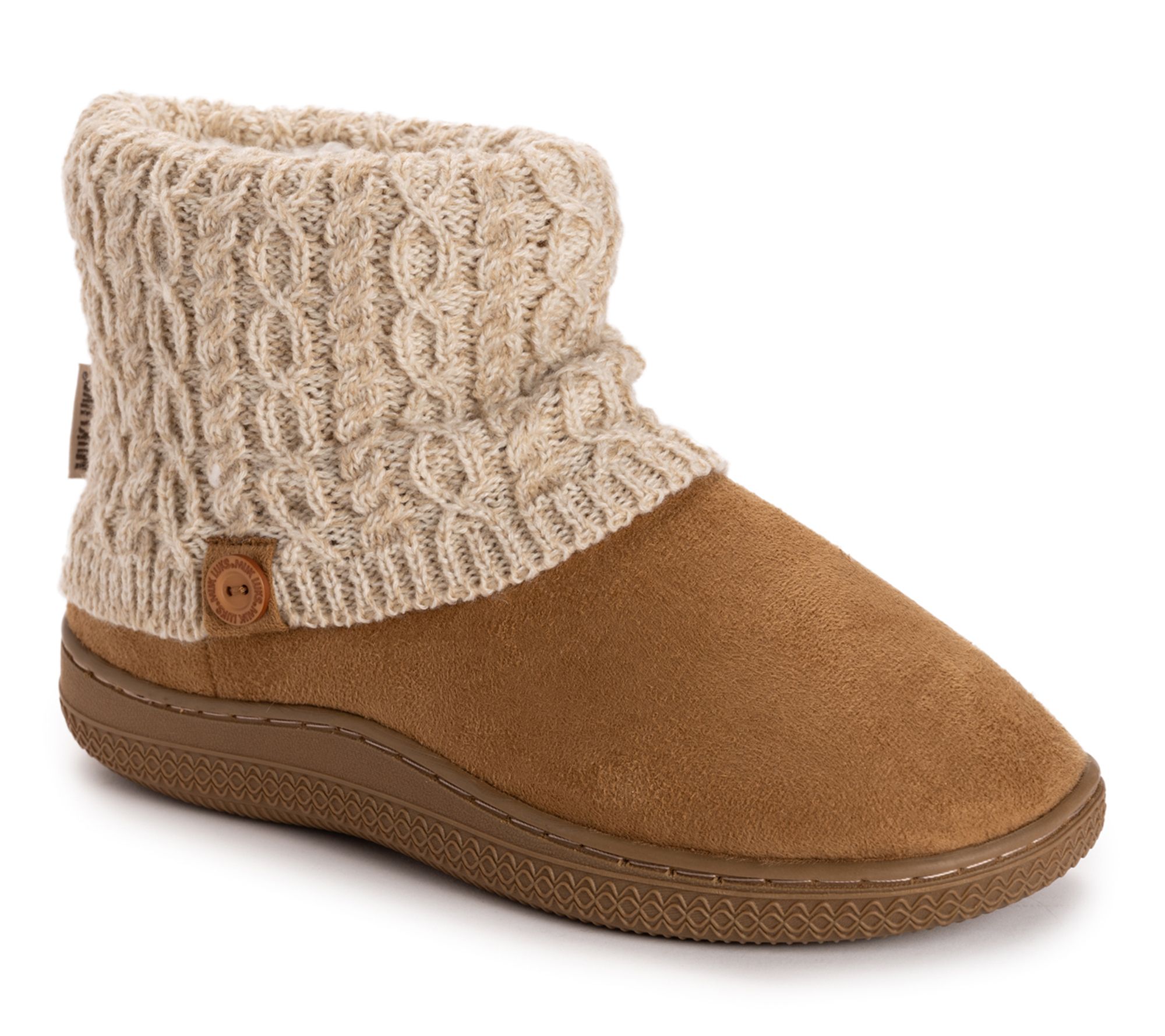MUK LUKS Women's Rosetta Bootie Slipper