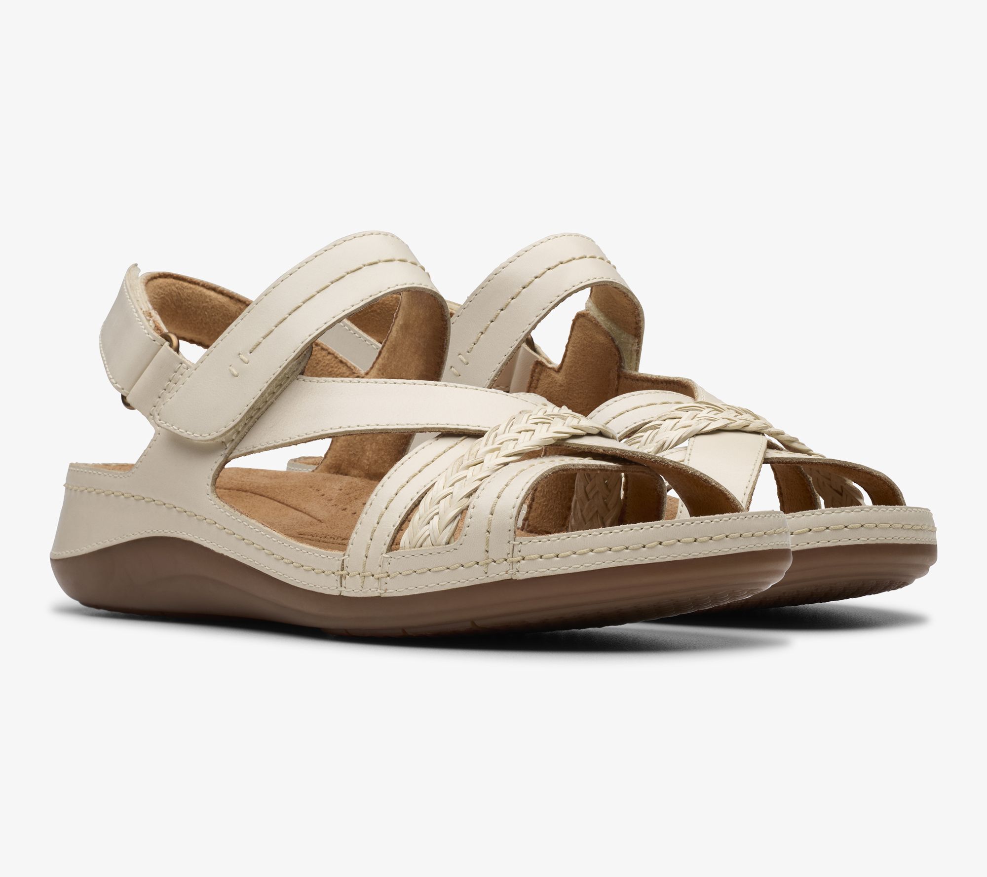 Clarks Artisan Adjustable Leather Sandals -Cecily Strap