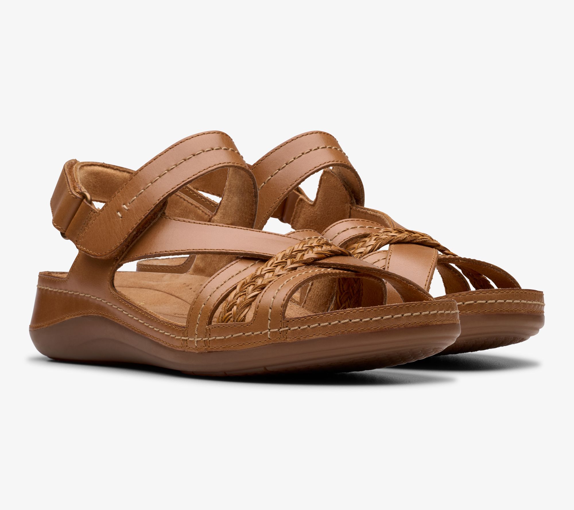 Clarks Artisan Adjustable Leather Sandals -Cecily Strap