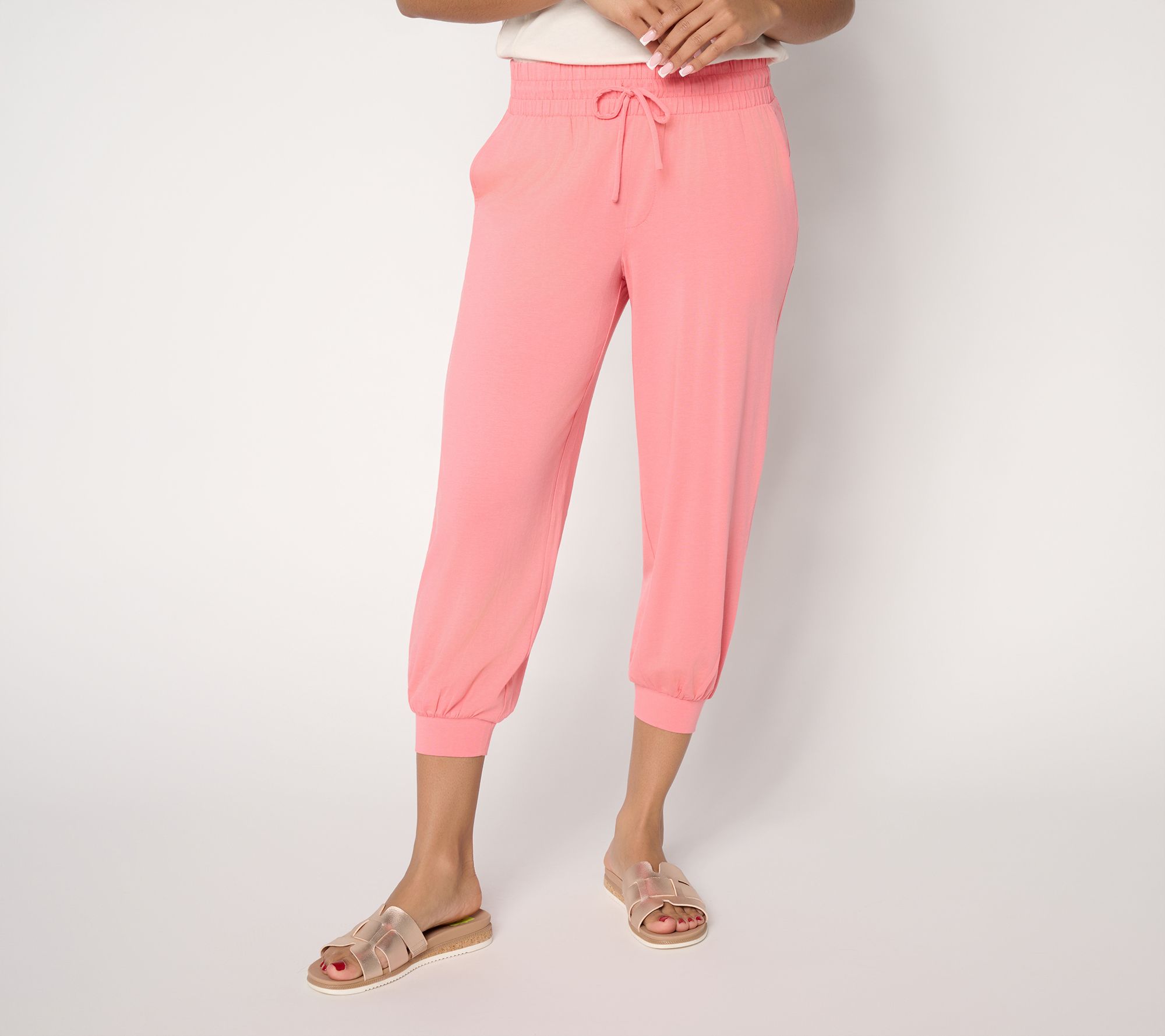 AnyBody Petite All-Star Cozy Knit Jogger