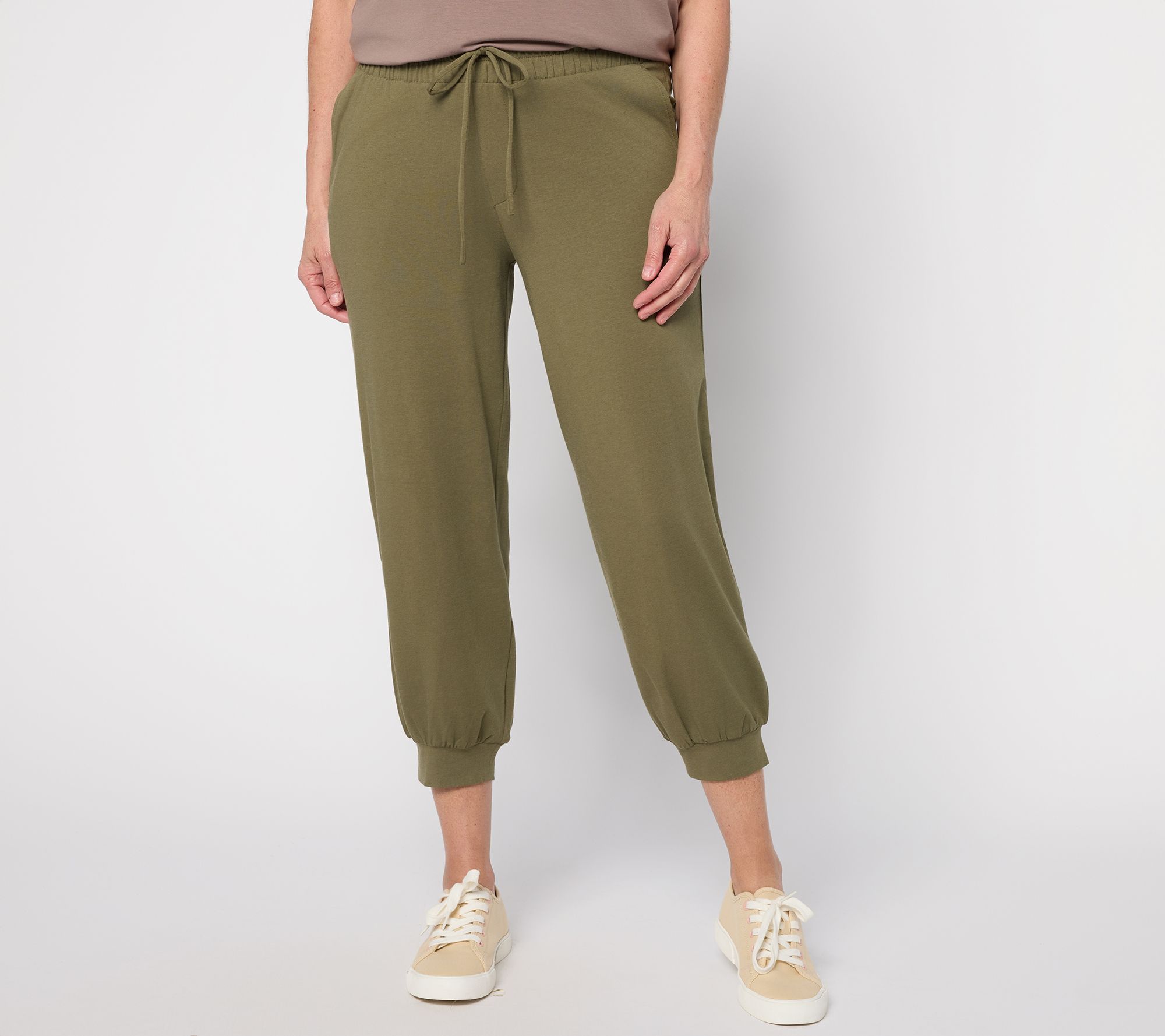 AnyBody Petite All-Star Cozy Knit Jogger