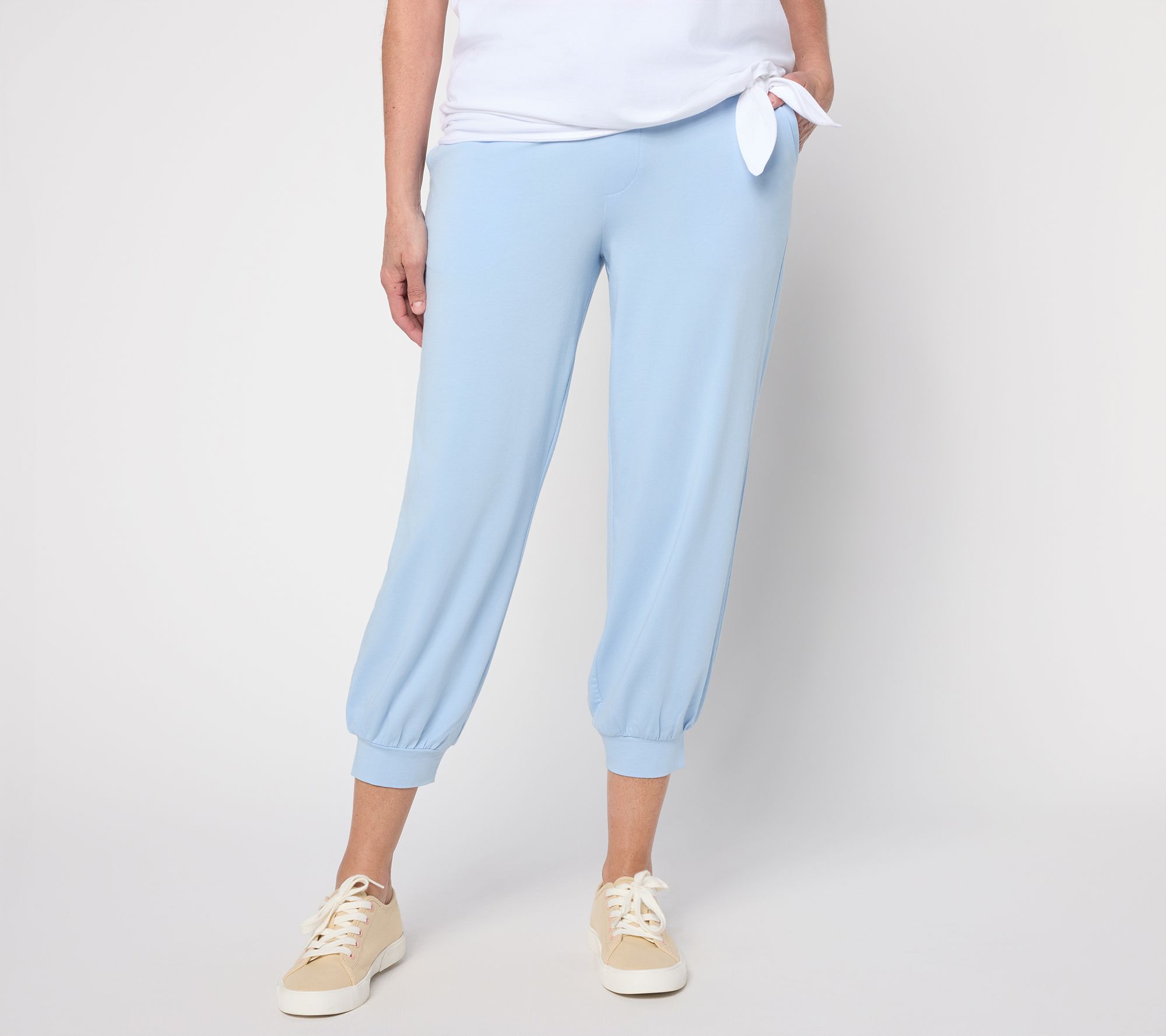 AnyBody Petite All-Star Cozy Knit Jogger