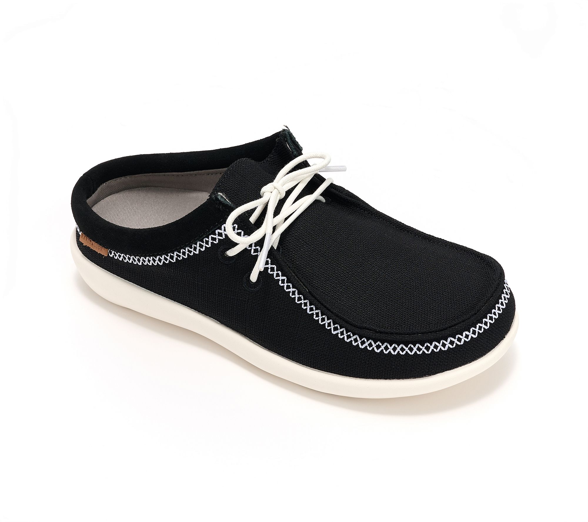 Revitalign Orthotic Canvas Stitched Mules - Siesta Surf