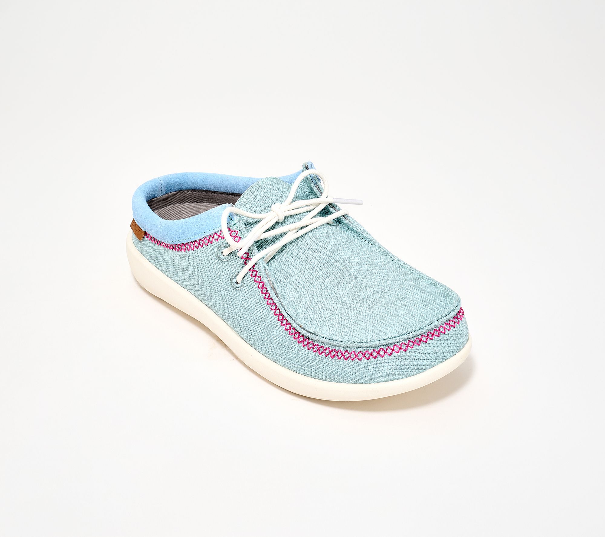 Revitalign Orthotic Canvas Stitched Mules - Siesta Surf