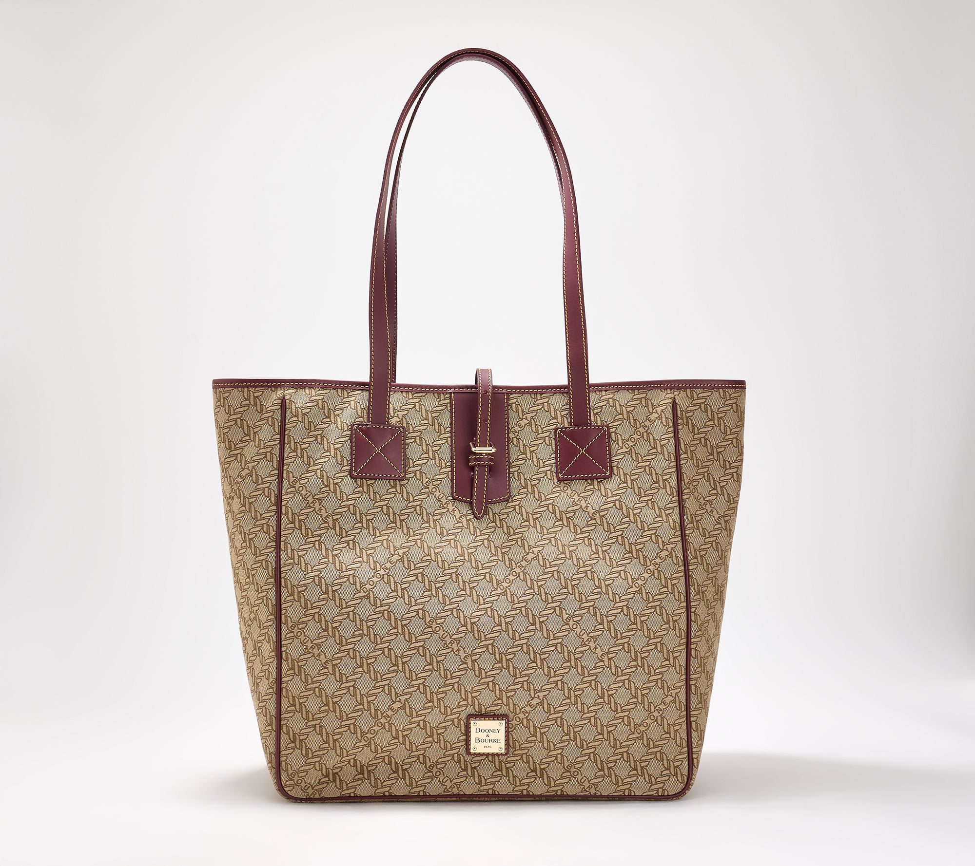 Dooney & Bourke Jacquard Maritime Large Travel Tote