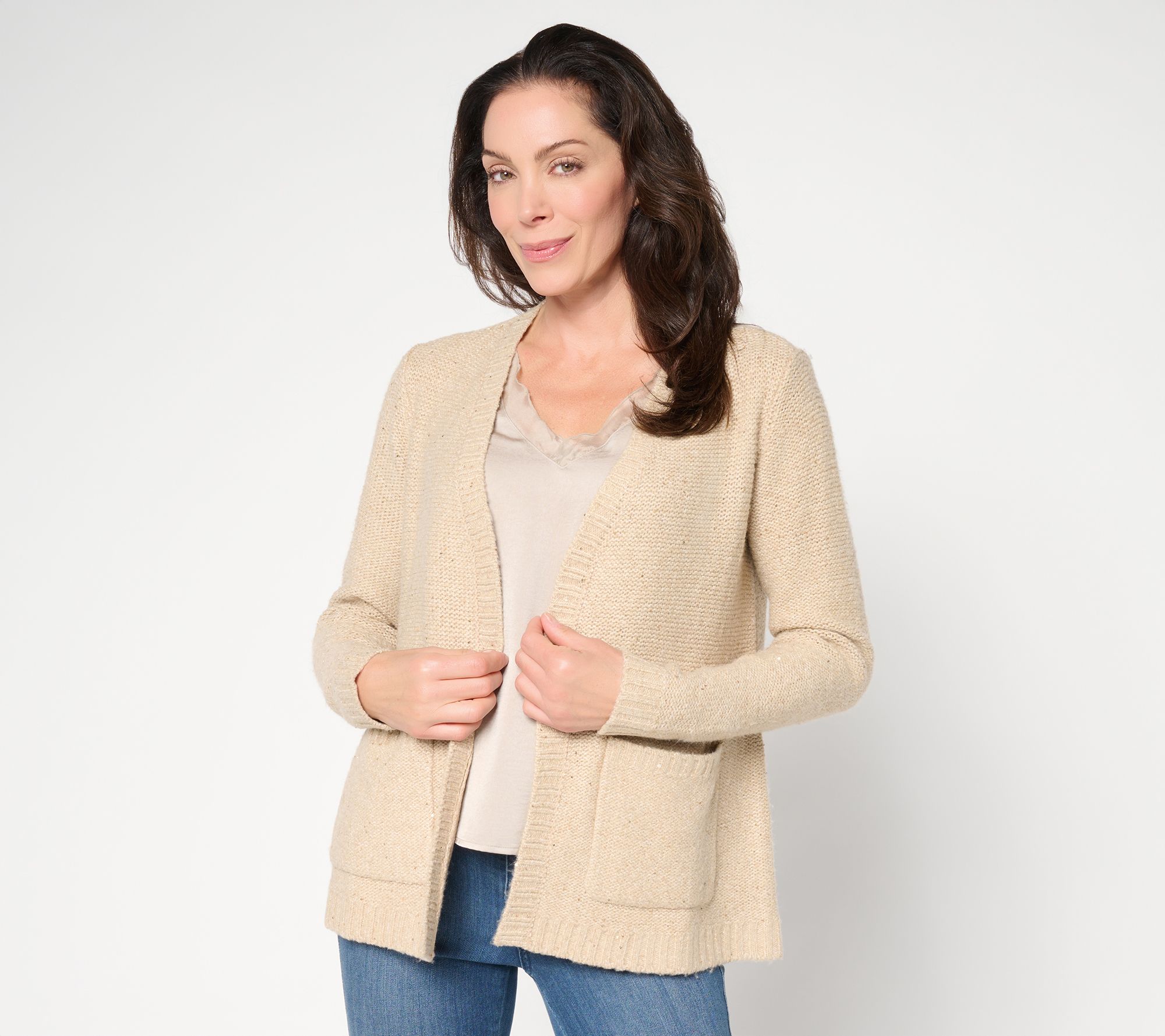  "As Is" Jingle Belles by Kim Gravel Sugarplum Cardigan