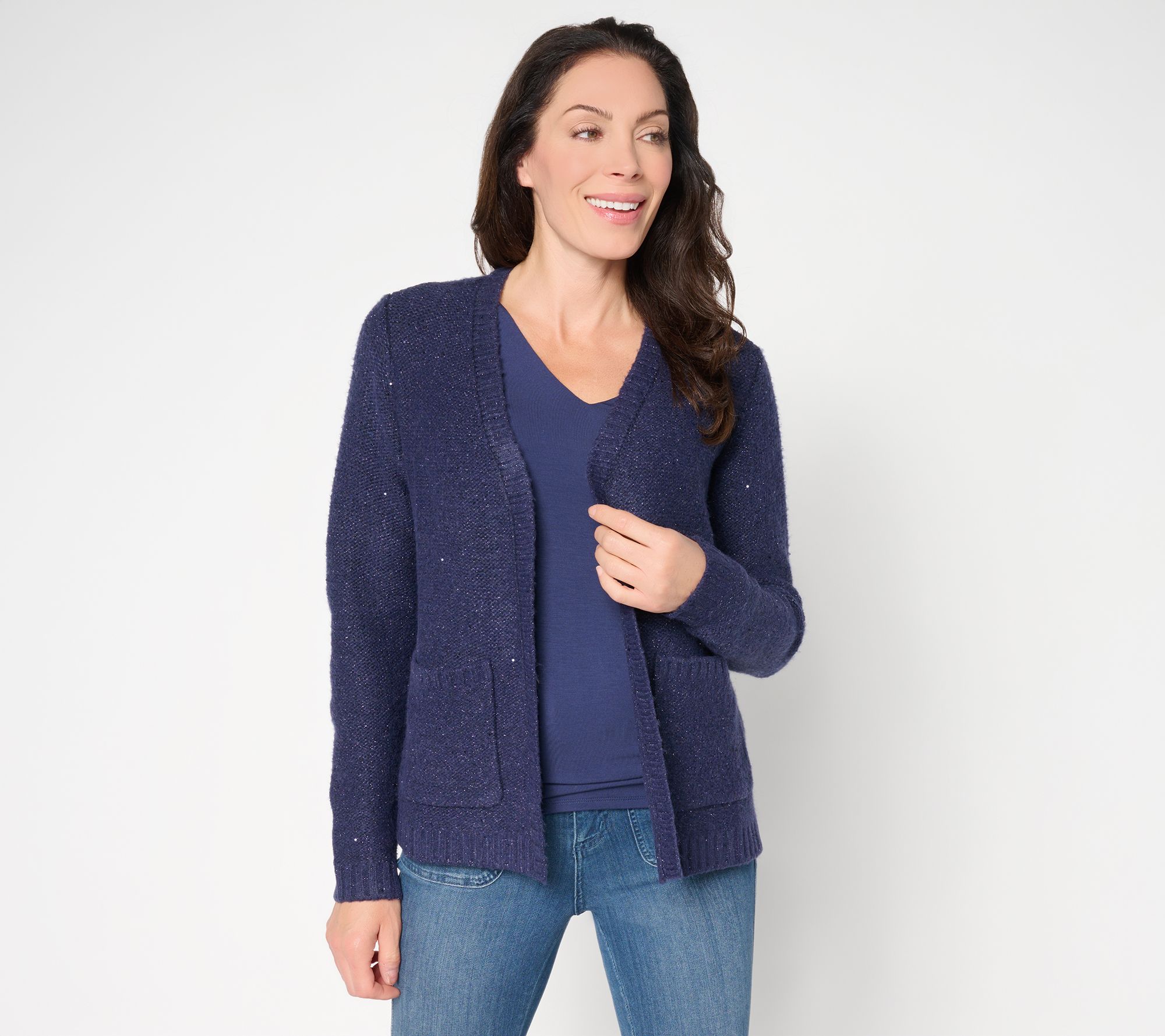 "As Is" Jingle Belles by Kim Gravel Sugarplum Cardigan