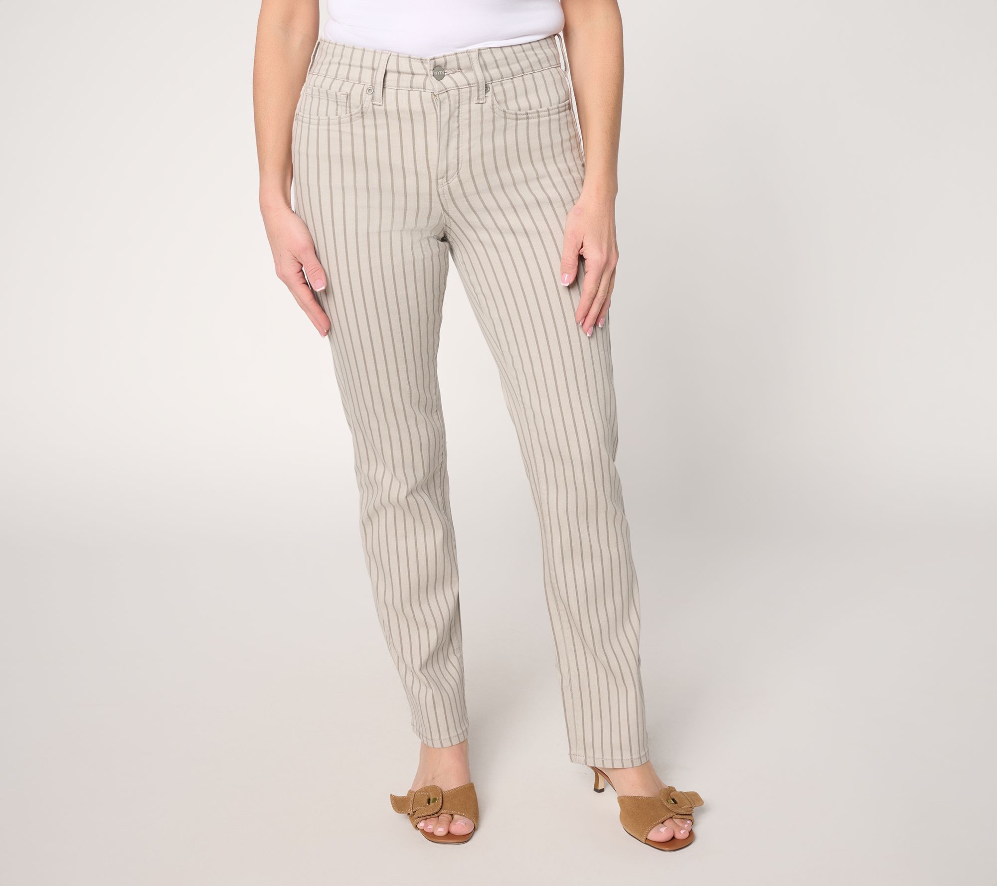 "As Is" NYDJ Sure Stretch Ellison Straight-Leg Jeans - Petite