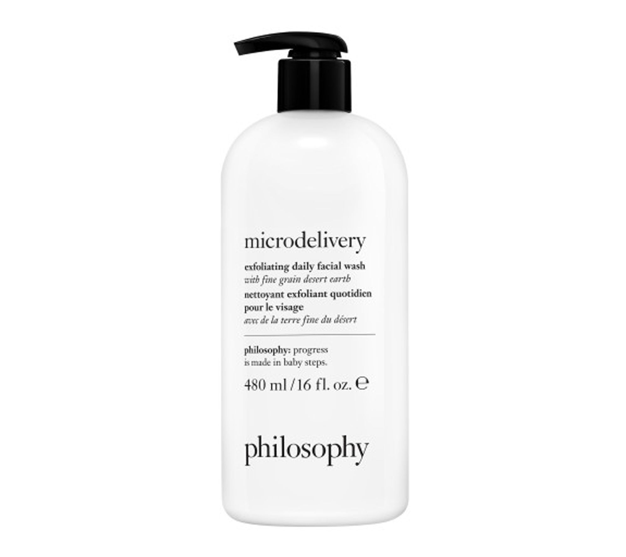 philosophy 16oz microdelivery exfoliating dai ly face wash