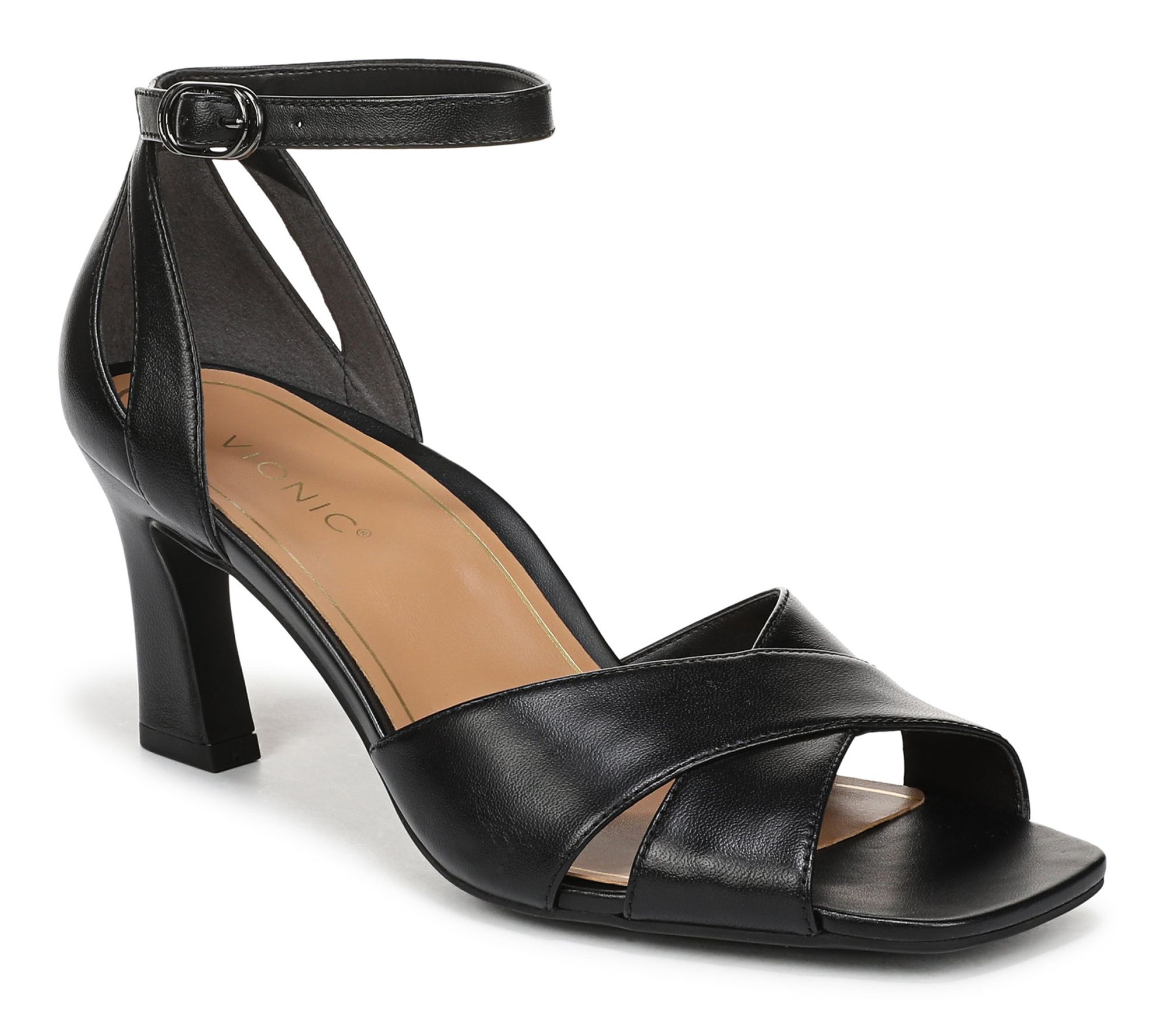 Vionic Leather Dress Sandal- Charmaine
