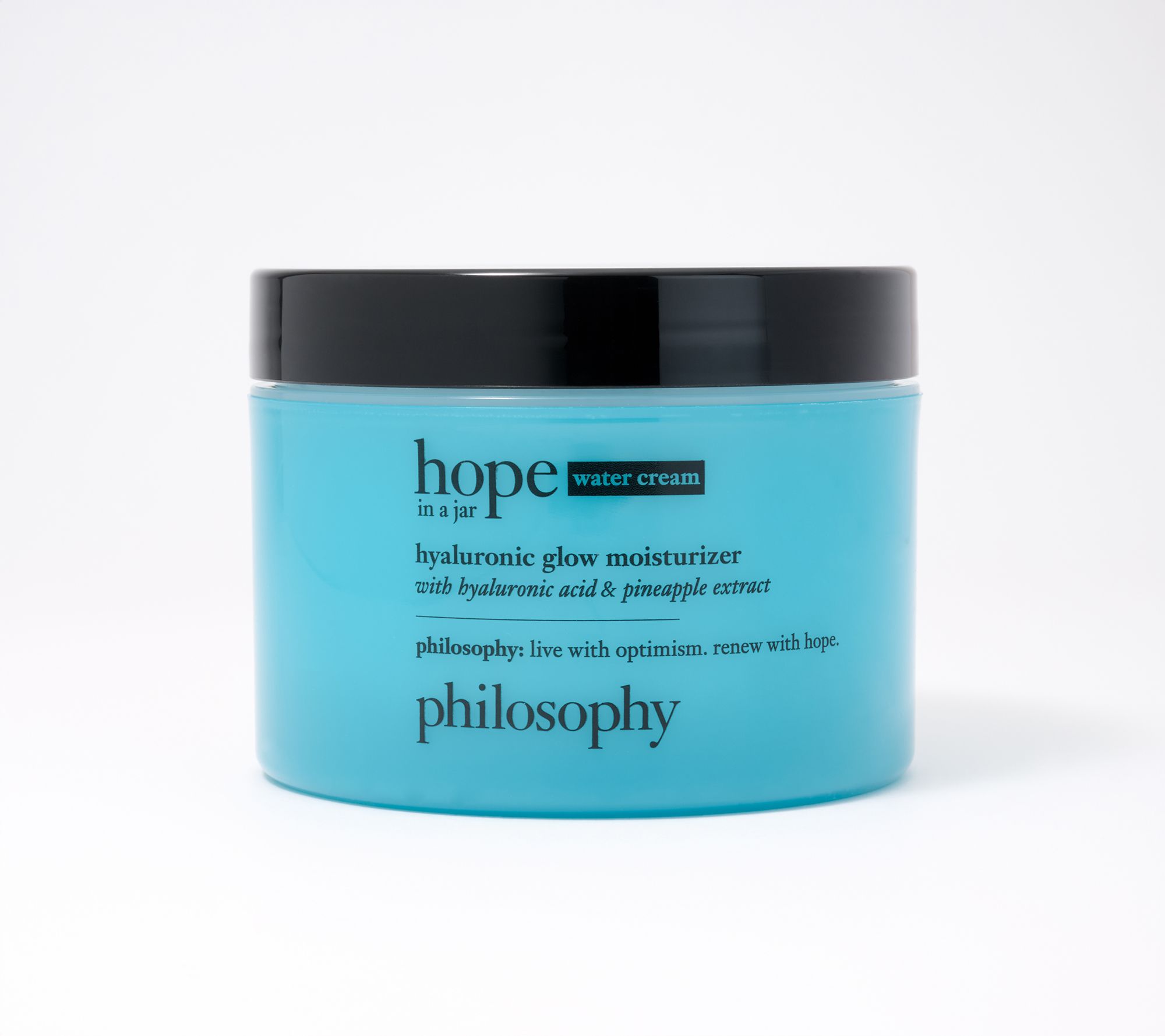 philosophy hope in a jar hyaluronic glow watercream 8oz moisturizer