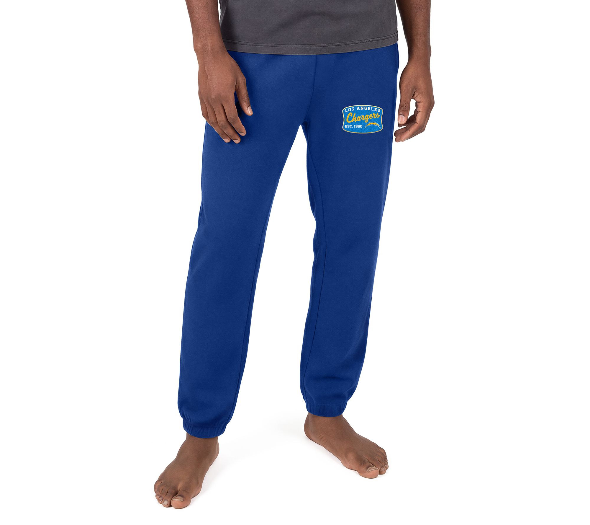 NFL Officially Licensed Men's Ascent Fleece Cuffed Pant