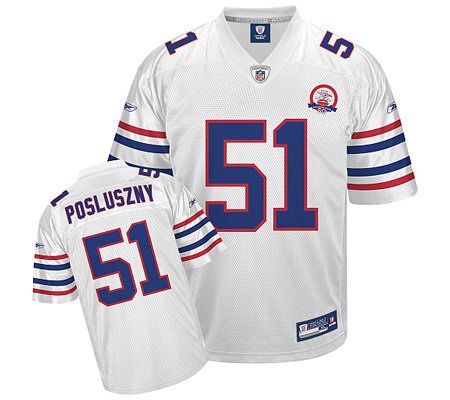 NFL Bills AFL 50th Anniversary Paul Posluszny Replica Jersey 