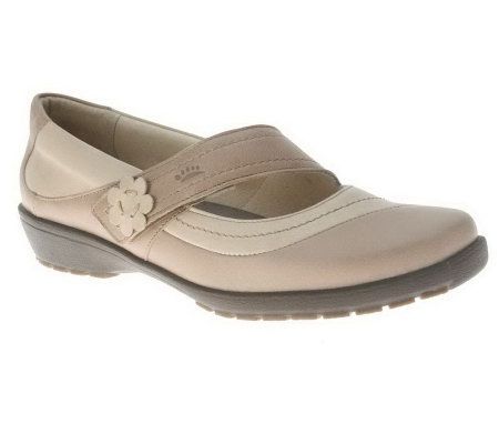 Spring Step Style Femme Leather Mary Jane Shoes — QVC.com